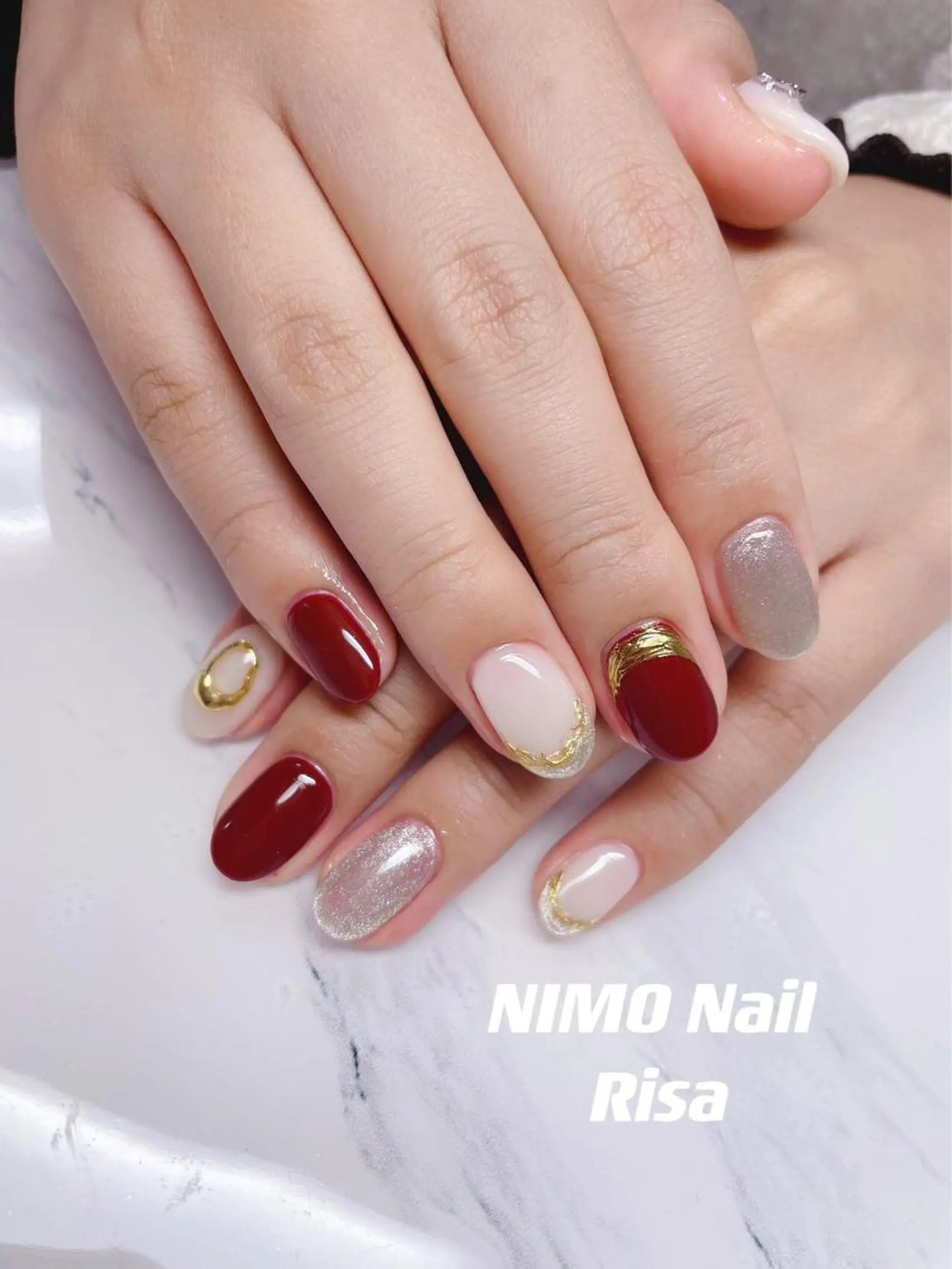 ネイル ハンドネイル RI SA☀️ リサのネイルデザイン