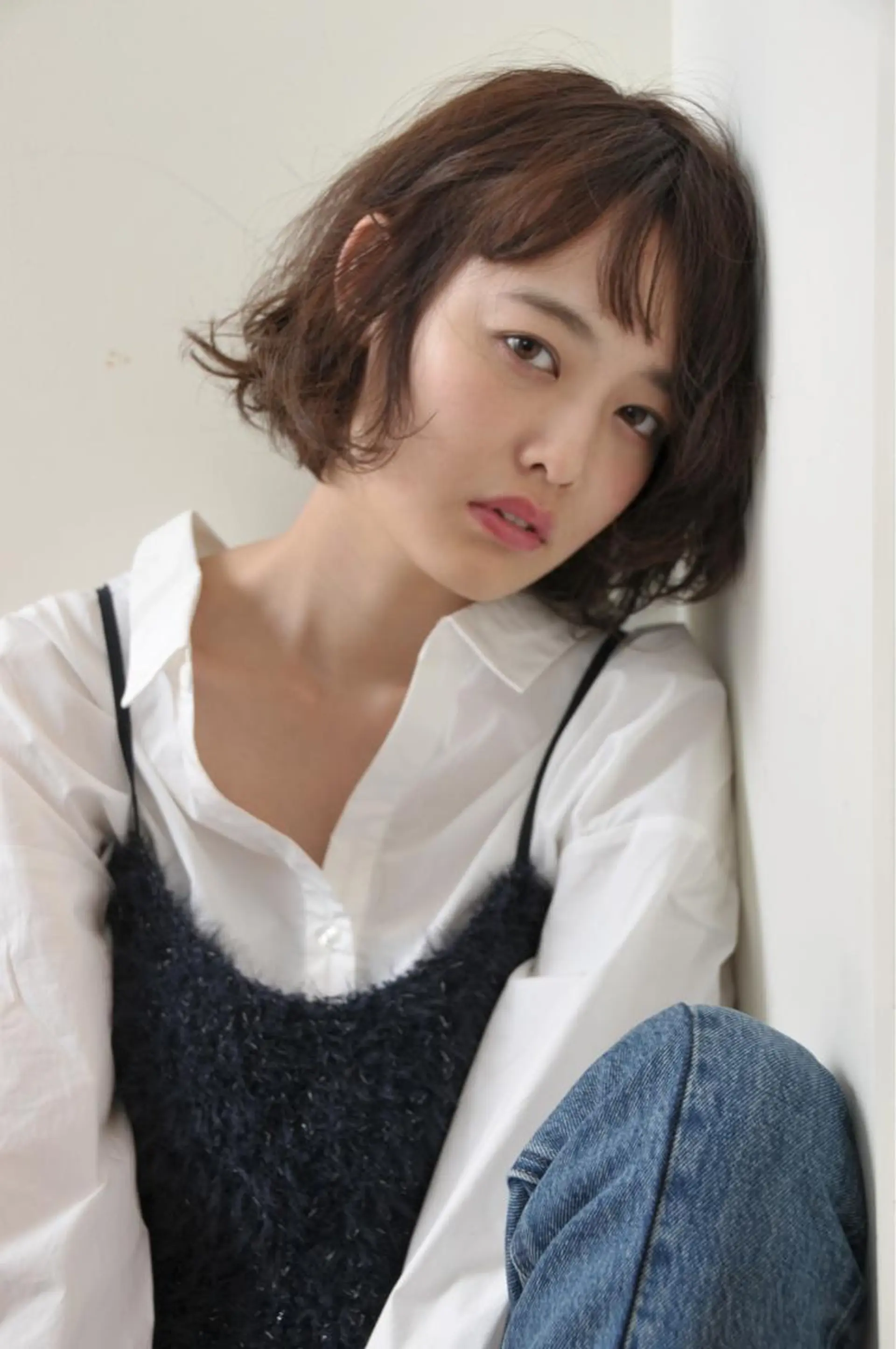 ショート パーマ 似合わせカット カット ヘアカラー トリートメント Neolive caffのヘアスタイル