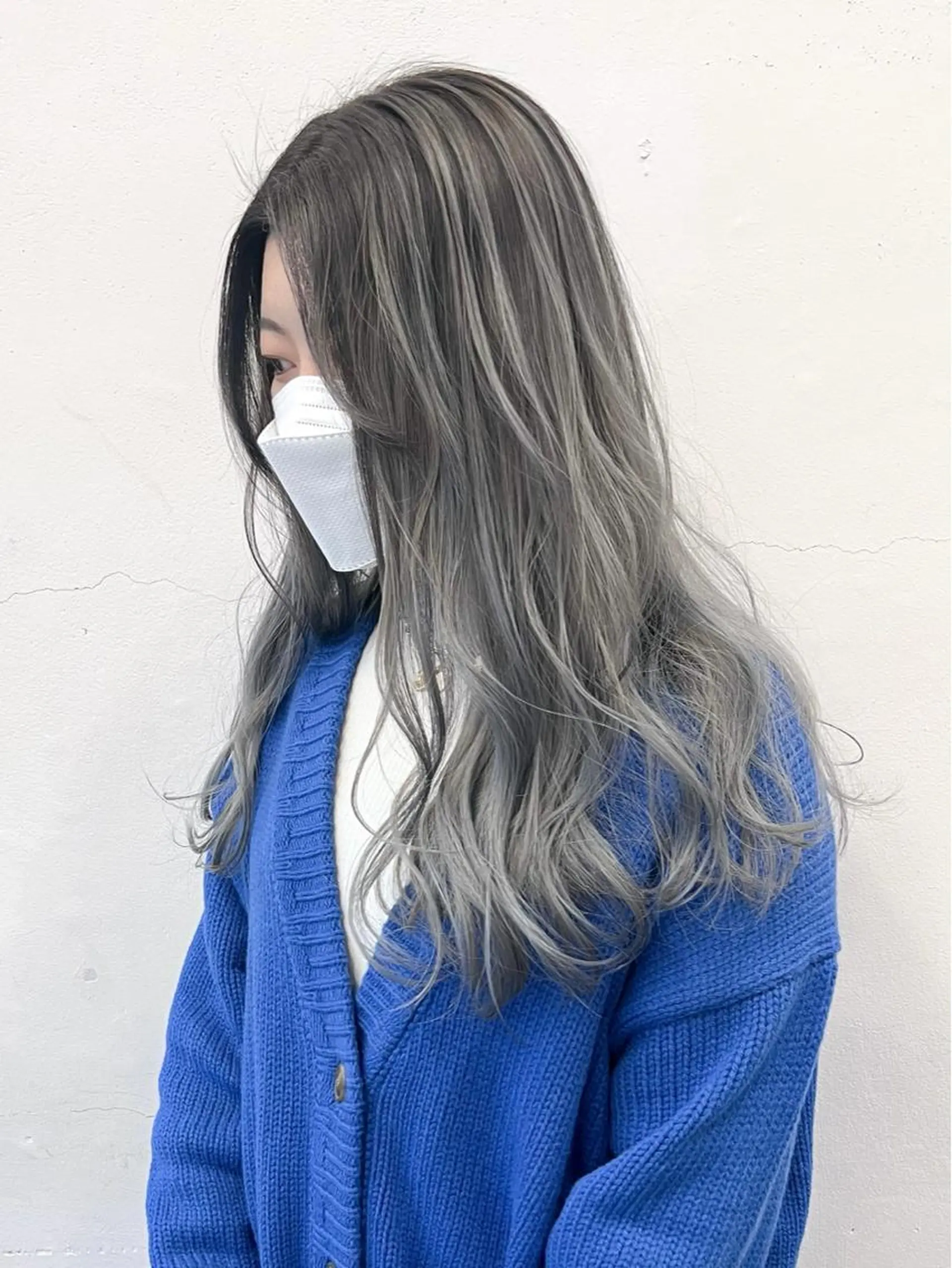 ロング カラー パーマ ヘアアレンジ メンズ キッズ nico TOKYO 渋谷所属・ブリーチ　ハイトーン 特化🌈フジタハルキのヘアスタイル