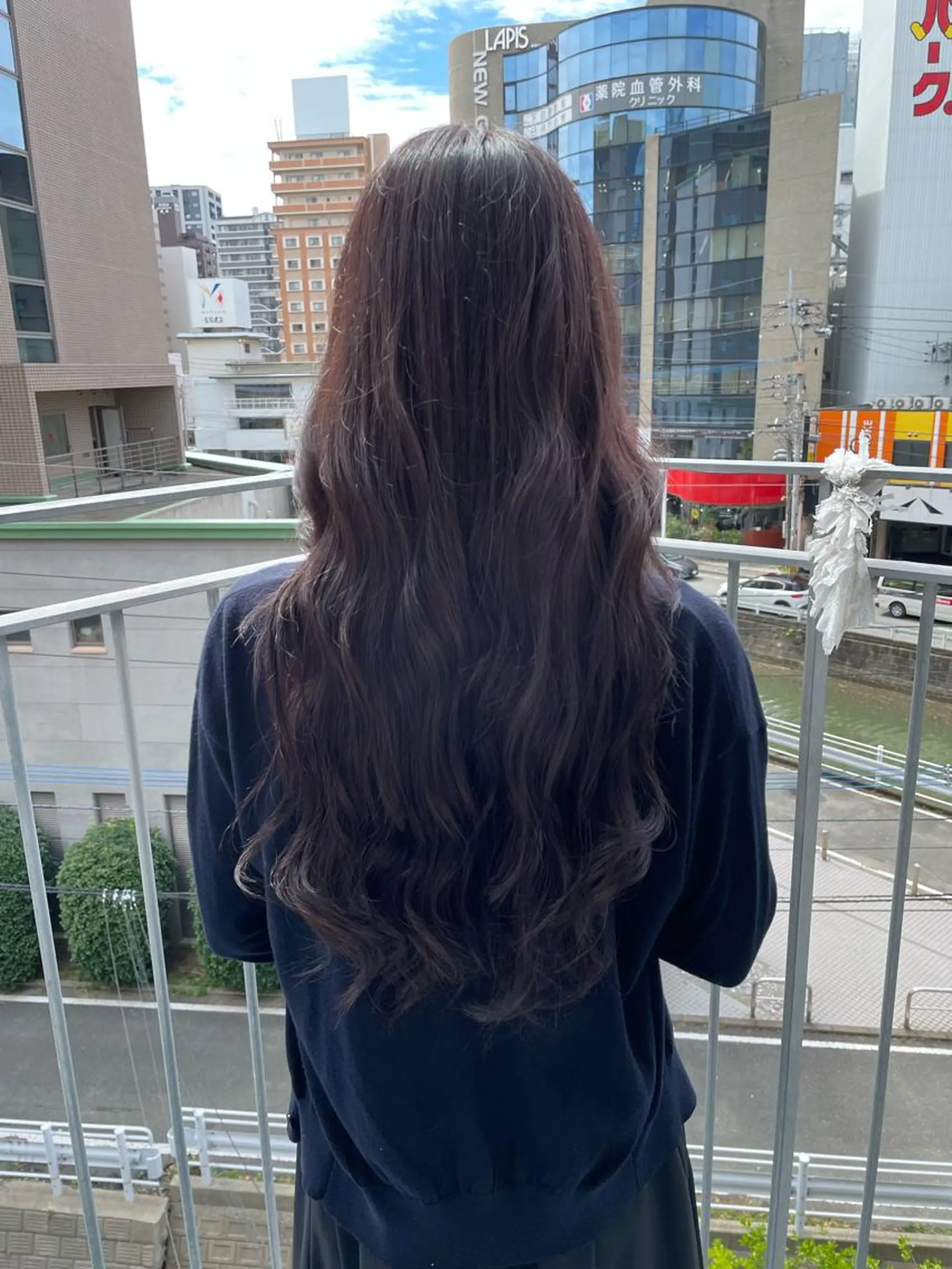 セミロング カラー ピンクカラー カット ヘアカラー Agu hair beqq 福岡別府所属・🐥 kotori 🐥のヘアスタイル
