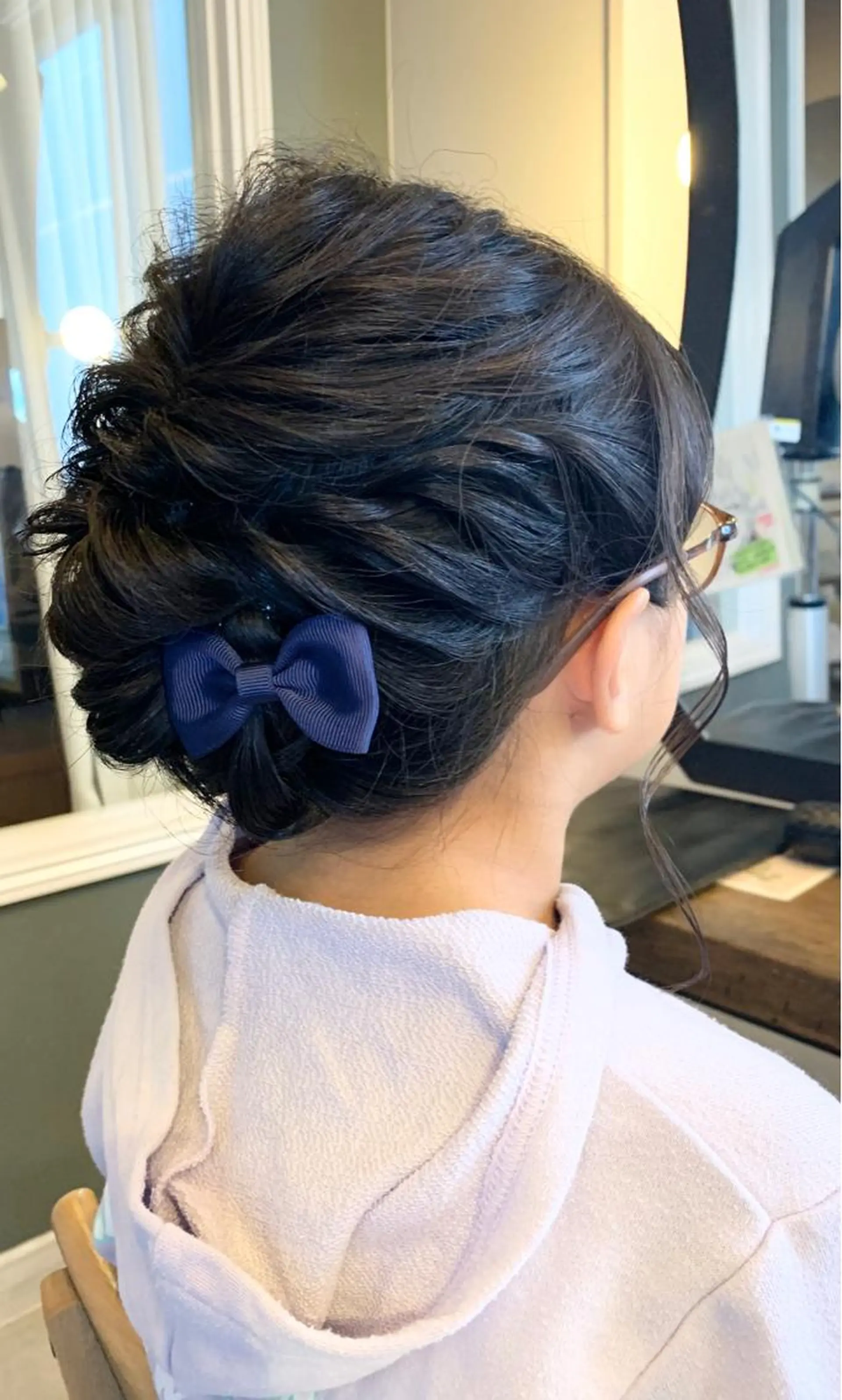 ミディアム キッズ 佐藤 美紅のヘアスタイル