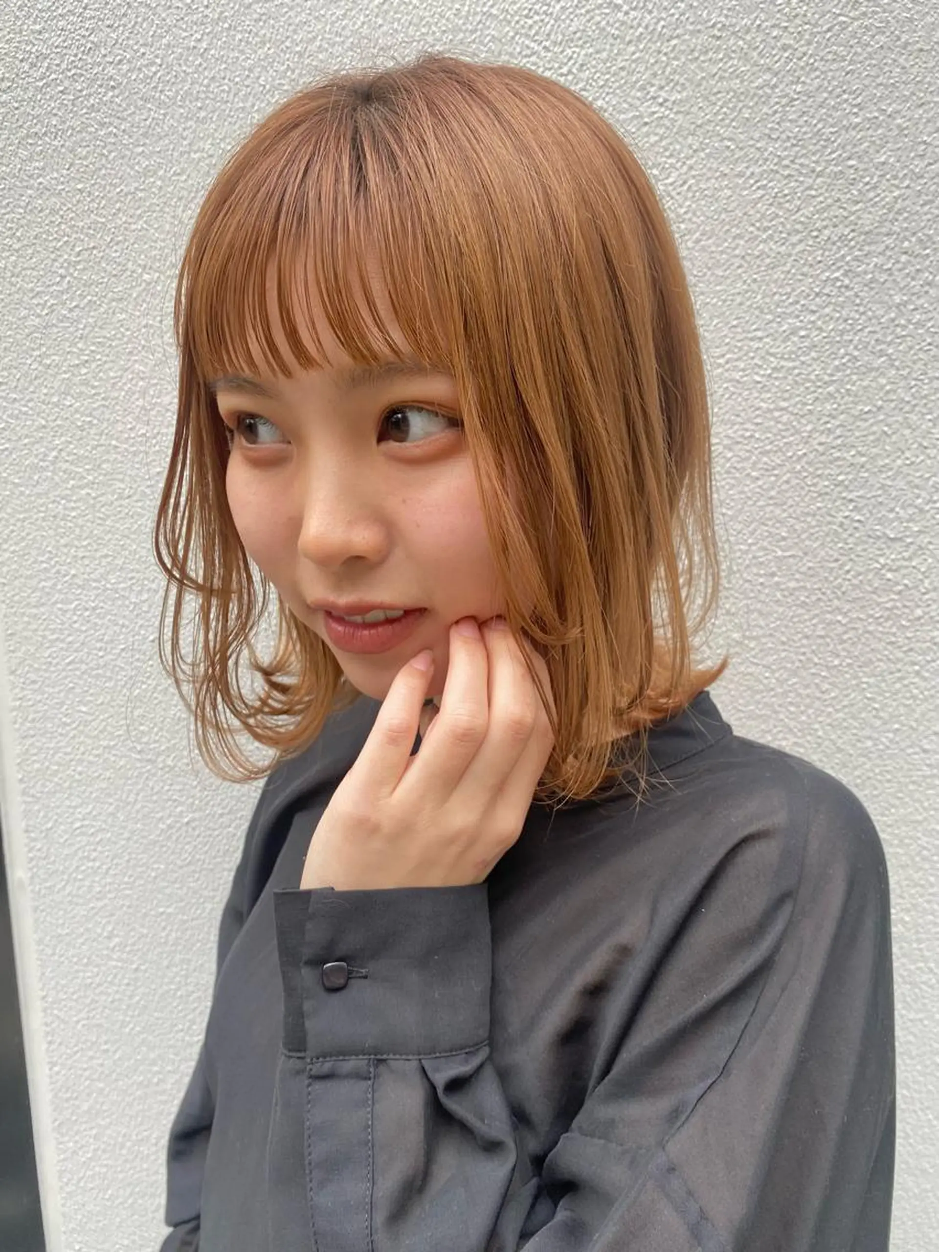 ミディアム カラー NOA所属・NEW OPEN✂︎ スタイリスト 林風香のヘアスタイル