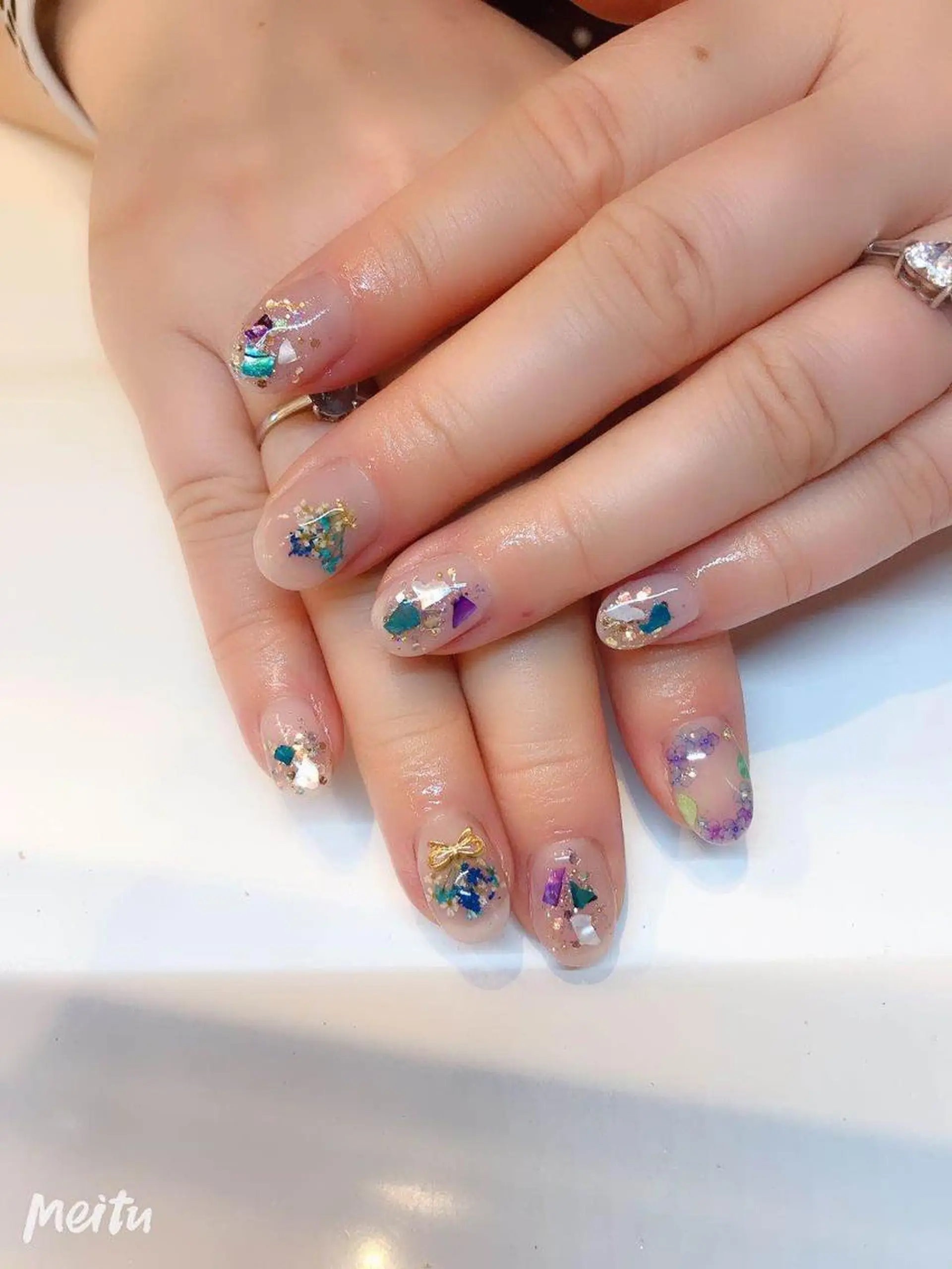 ネイル 長さだし専門店 M2　rikaのネイルデザイン