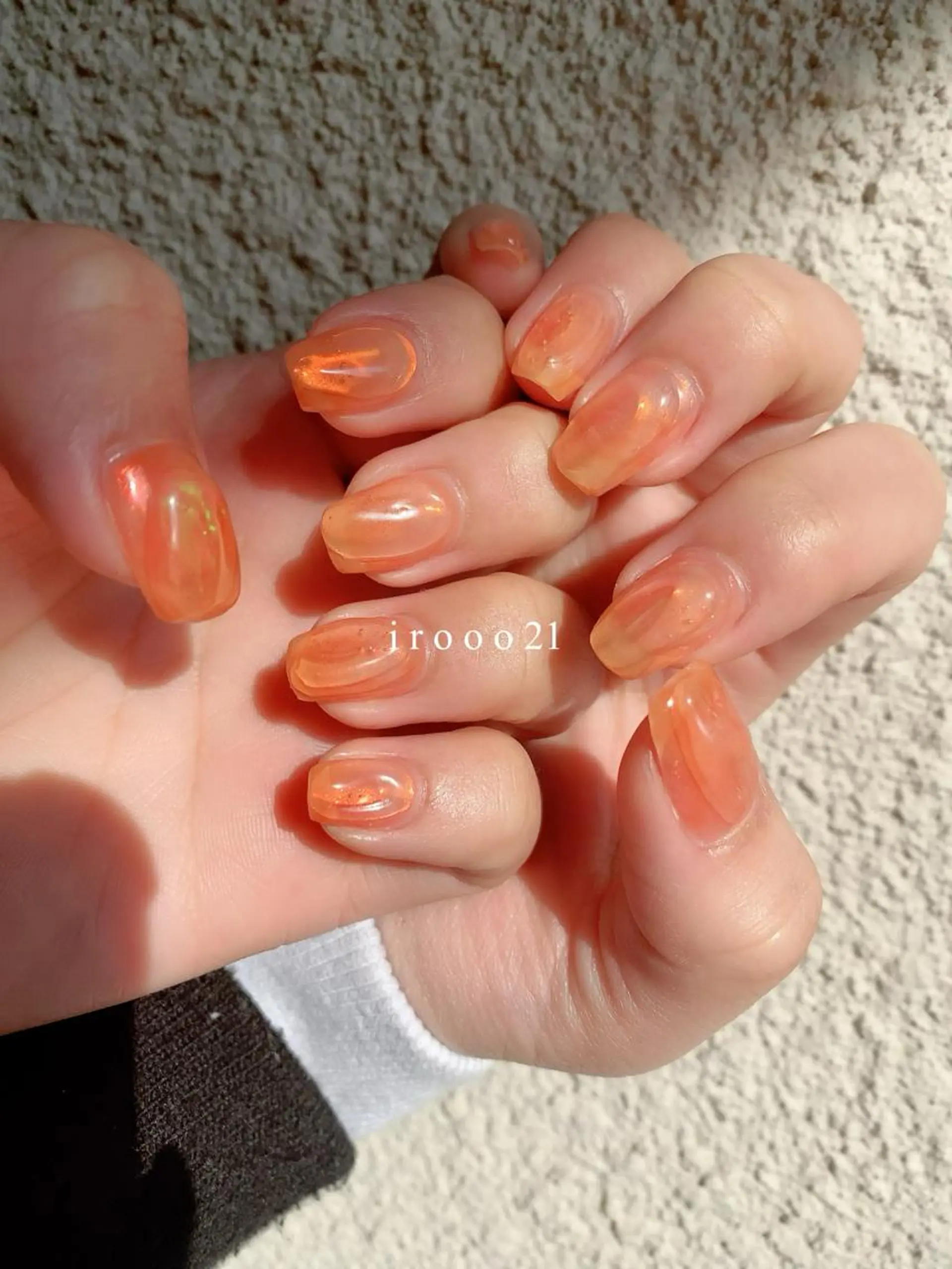 ネイル 氷ネイル・うるうるネイル irooo 21のネイルデザイン