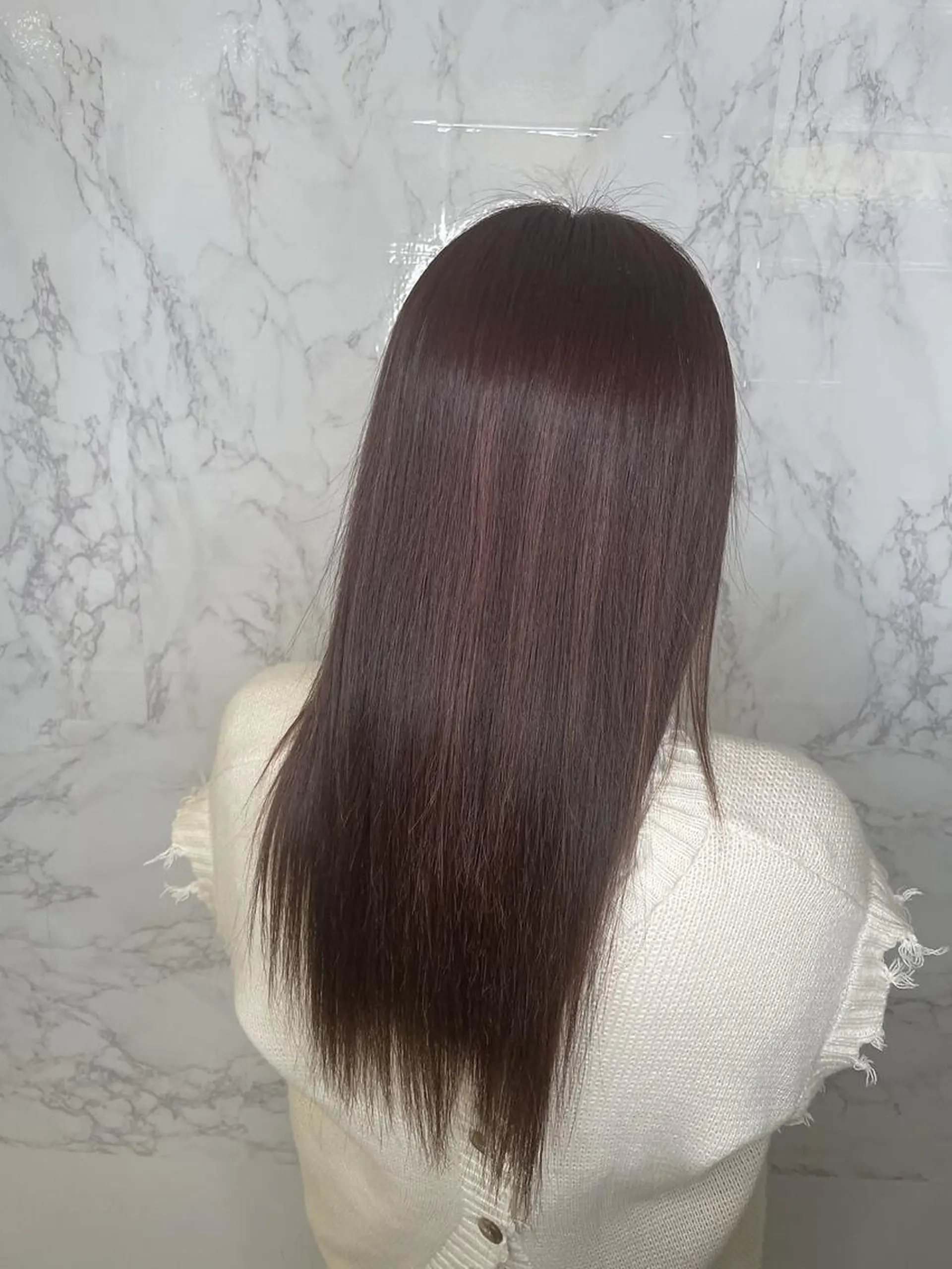 セミロング ヘアメイクWiLL所属・髪質改善・縮毛矯正 濱　泰賀のヘアスタイル