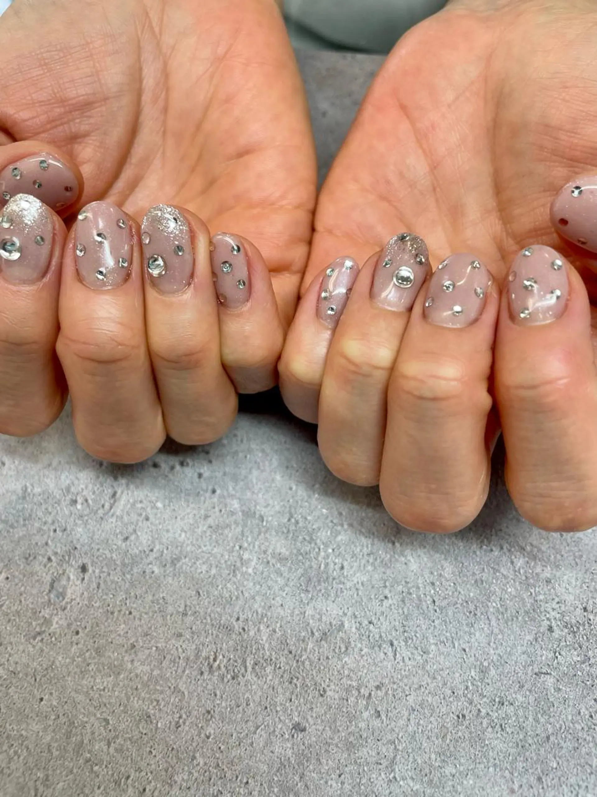 ネイル BLUE   ROSE Nail所属・BELL.Salon Group Nailのネイルデザイン