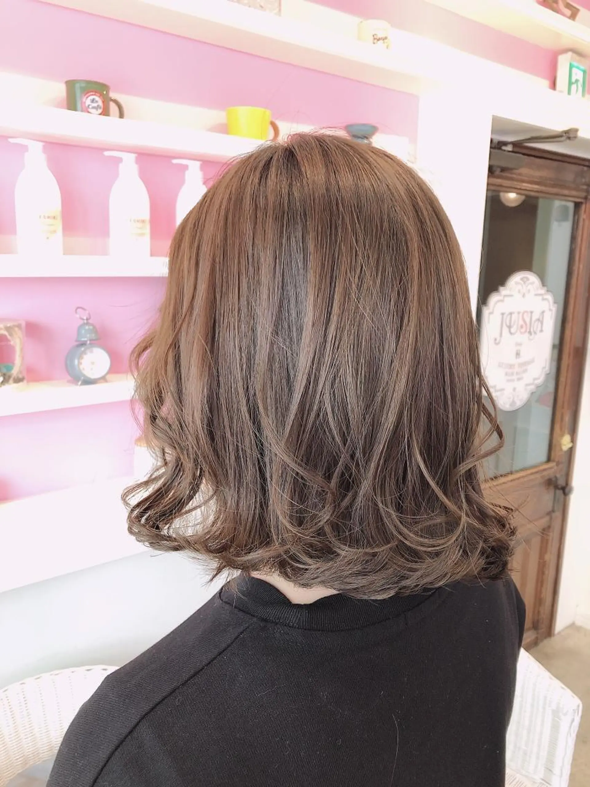 ミディアム カラー カット ヘアカラー トリートメント 浦山 和之のヘアスタイル