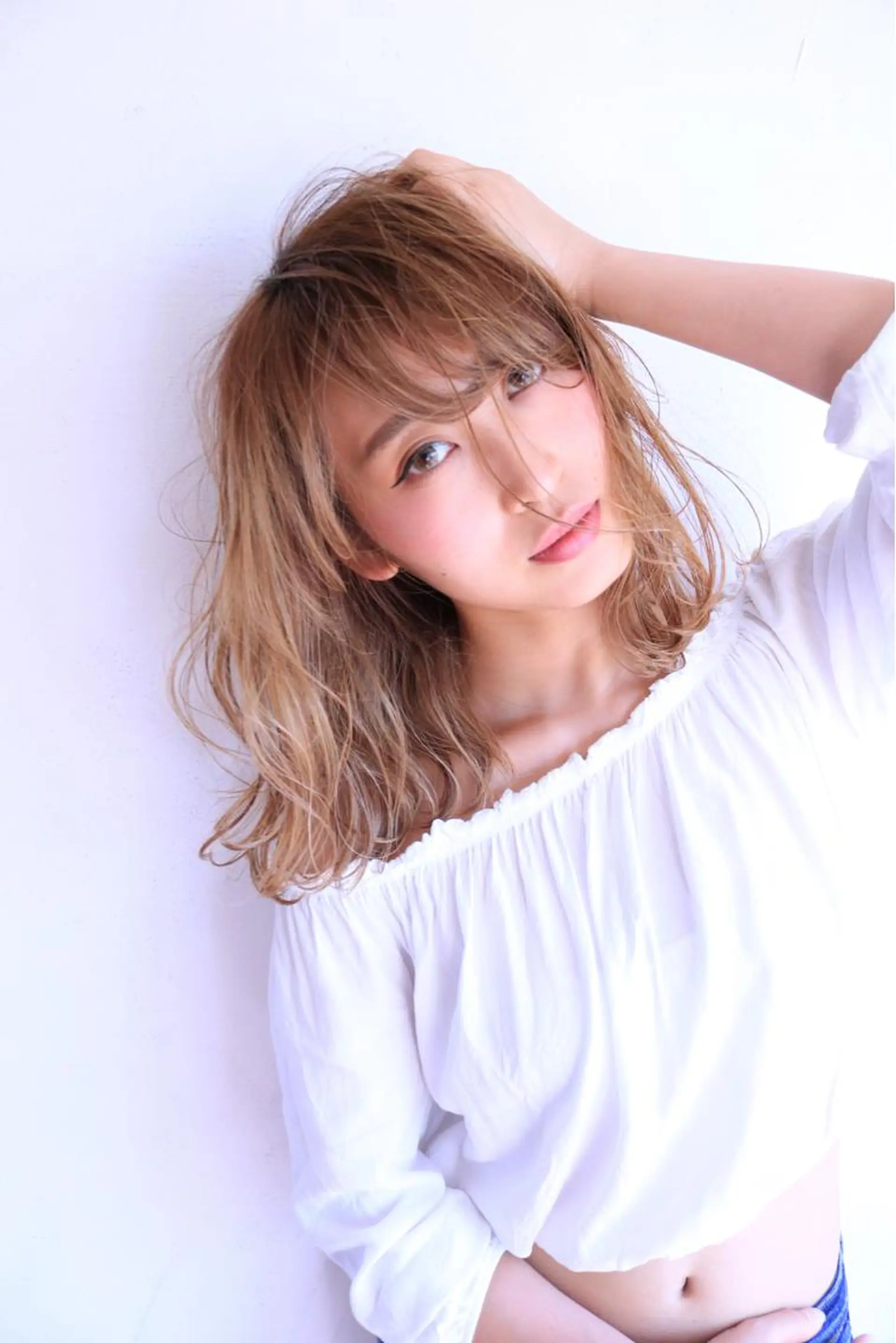 ショート カラー パーマ カット ヘアカラー トリートメント Lyuca所属・ショート×ブリーチ Lyuca/yujiのヘアスタイル