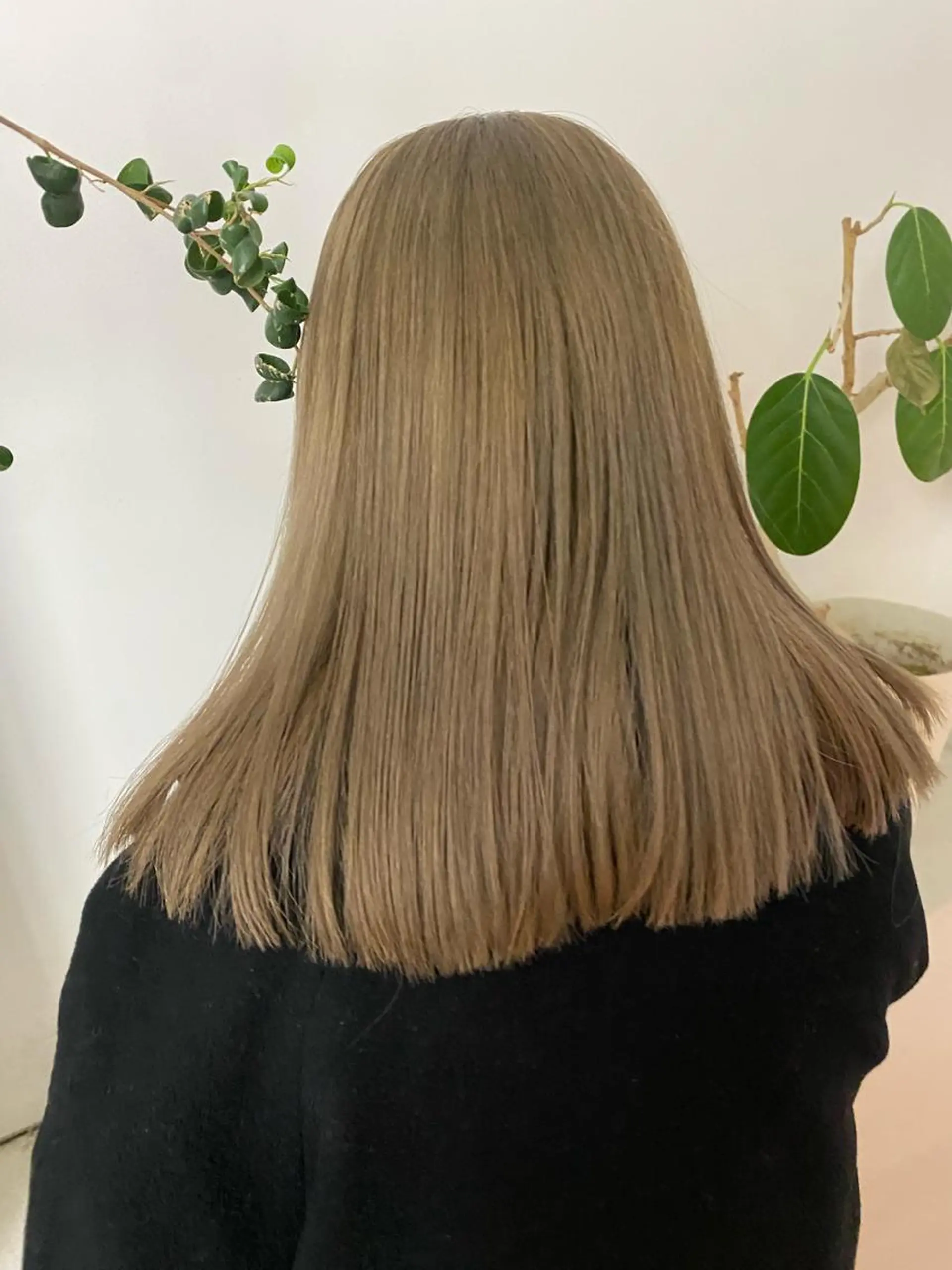 セミロング カラー 卒業式のヘアスタイル 顔周りカット/透明感 カラー✂️MEIのヘアスタイル