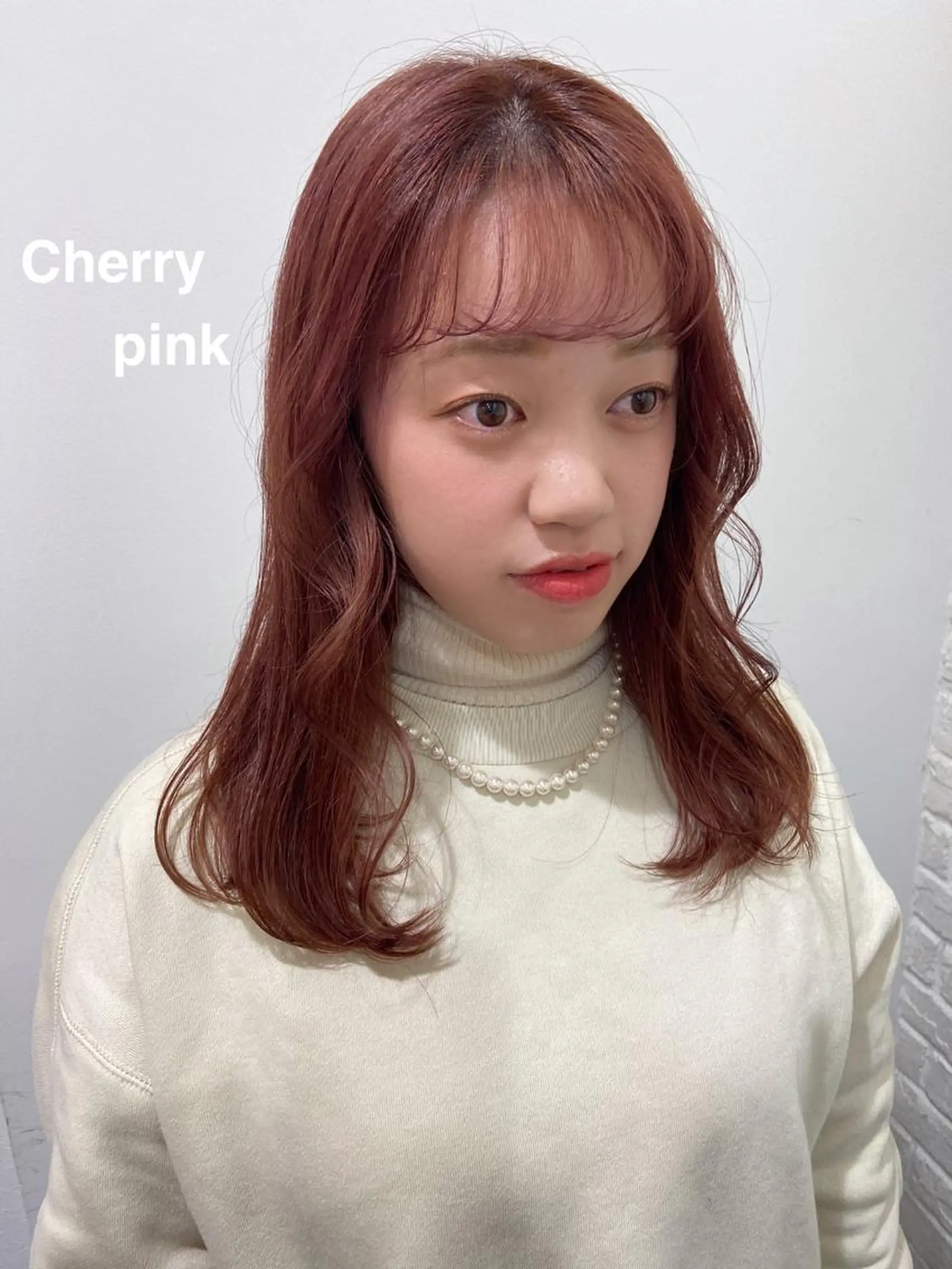 セミロング カラー ヘアカラー merc.🌿💚 八幡真衣のヘアスタイル