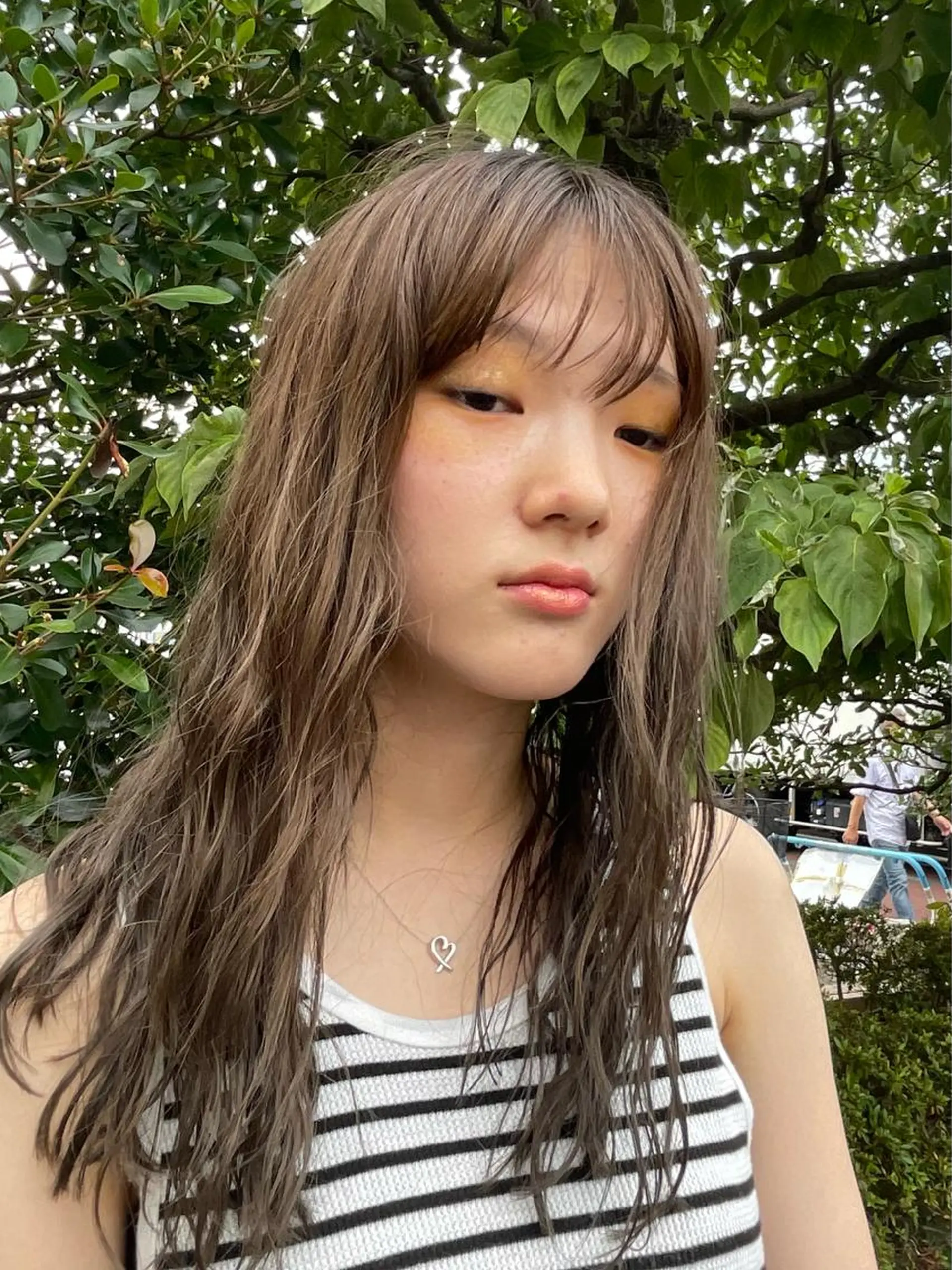 ロング パーマ ヘアアレンジ 💫siesta ・スズノ🐈💫のヘアスタイル