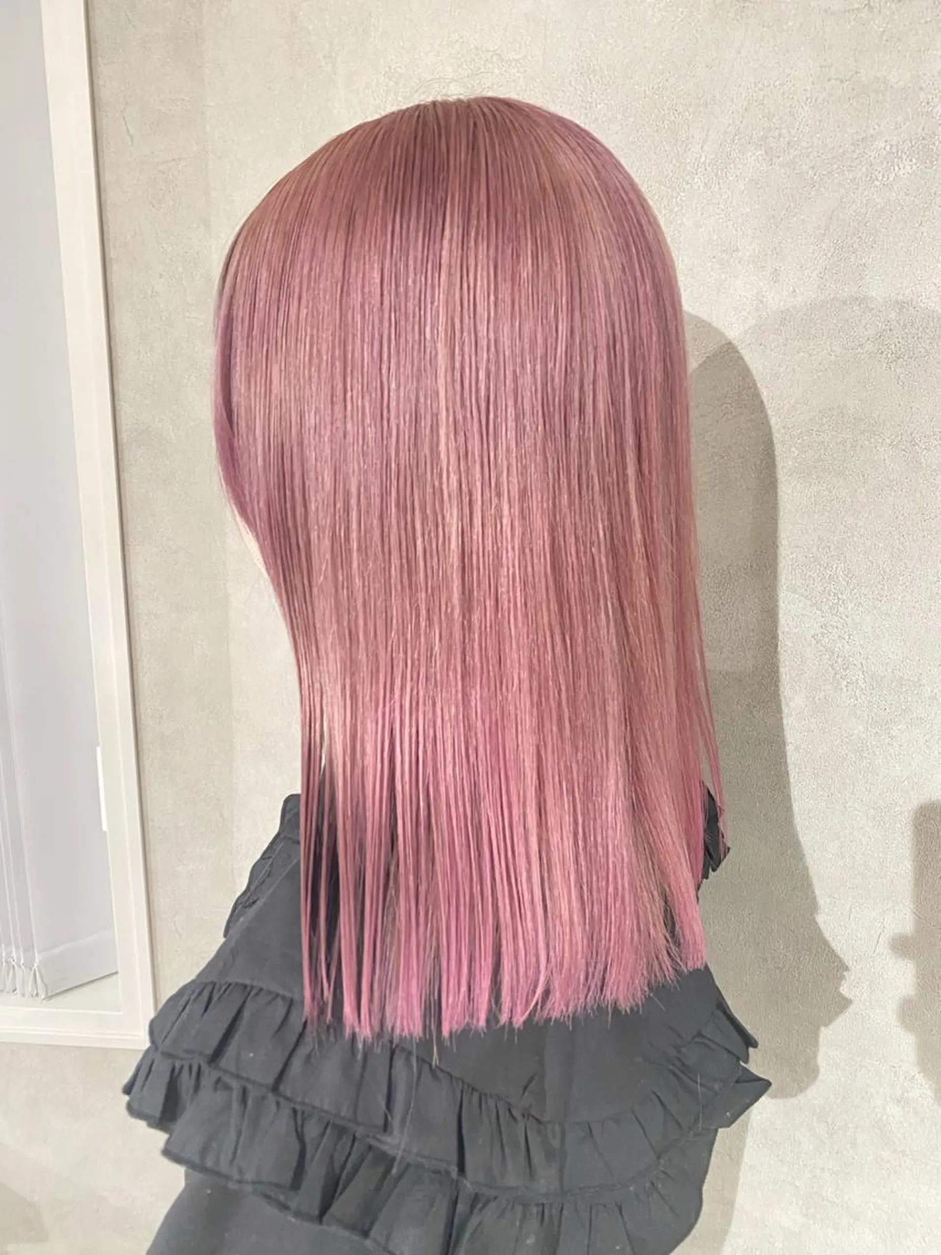 セミロング カラー ダブルカラー ブリーチ/kaitoのヘアスタイル