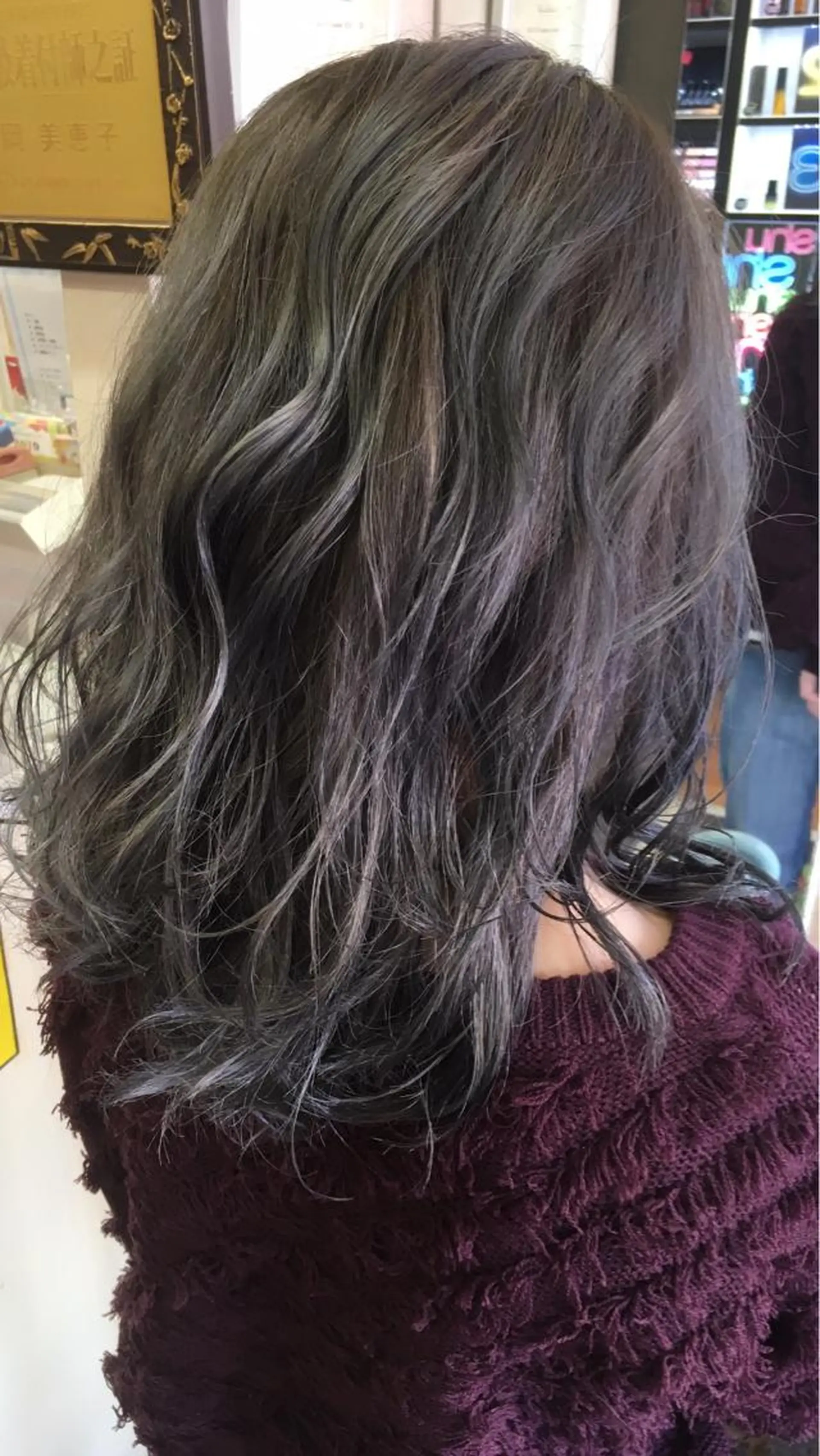 セミロング カラー YAP！HAIR所属・YAP！HAIR トコツメアヤノのヘアスタイル