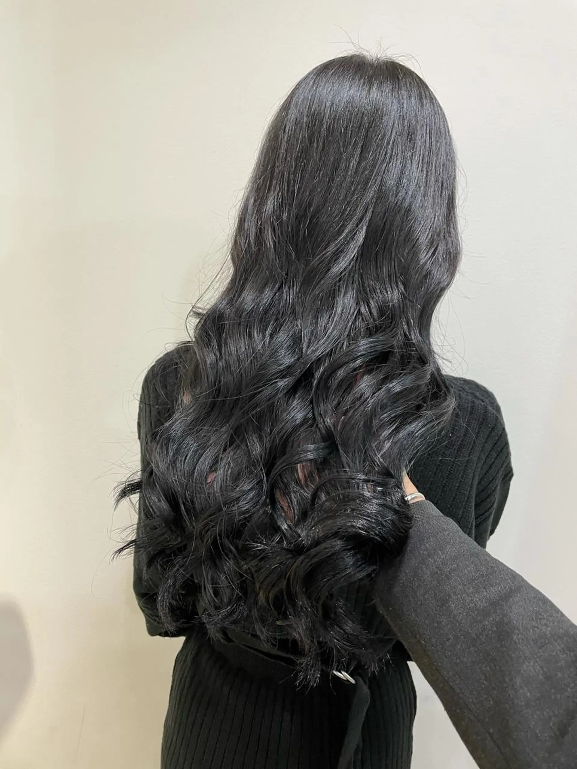 ロング カラー 縮毛矯正/髪質改善 /韓国風　山川春輝のヘアスタイル