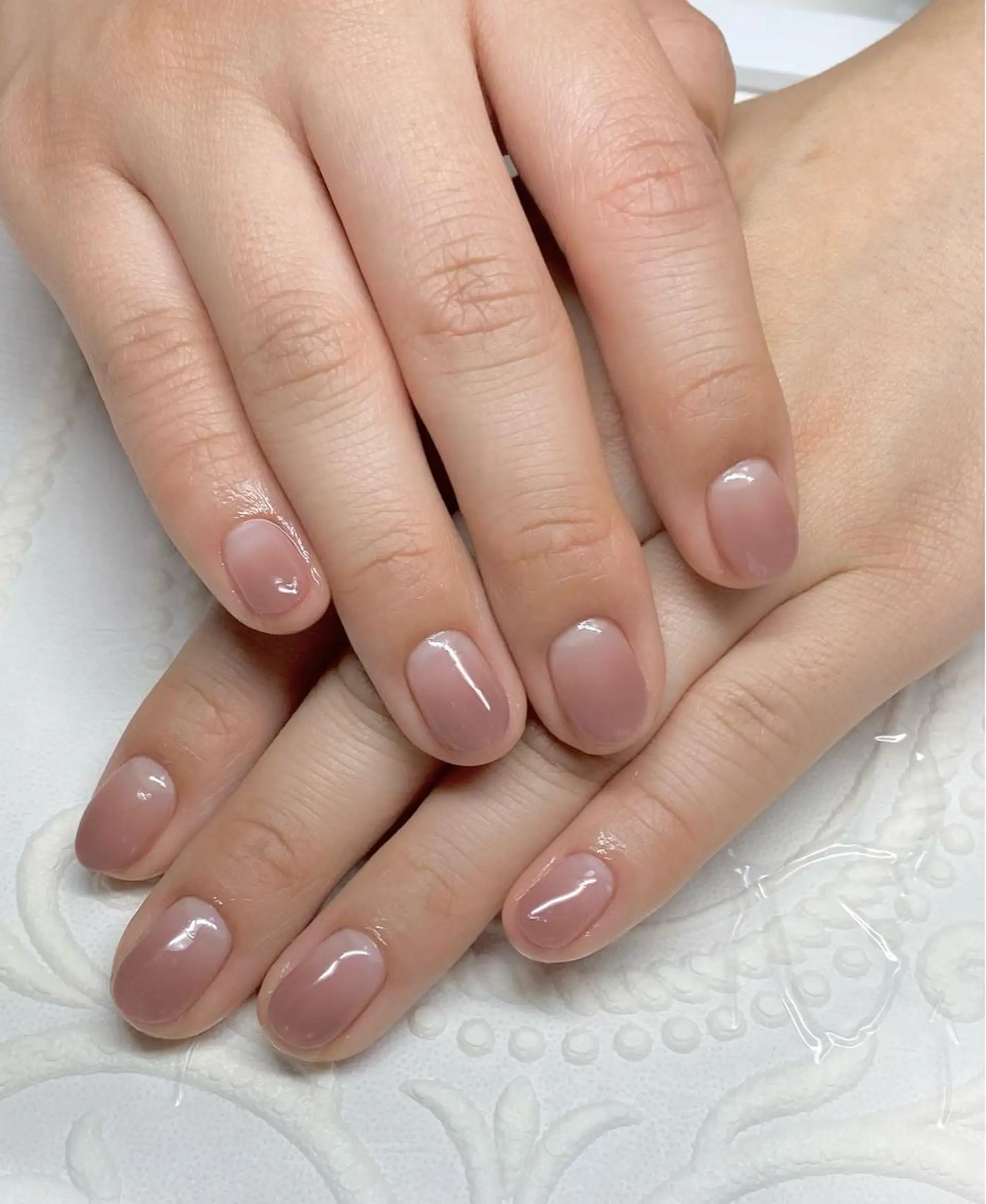 ショート ネイル シンプルネイル ハンドネイル lune nail_2017のその他イメージ