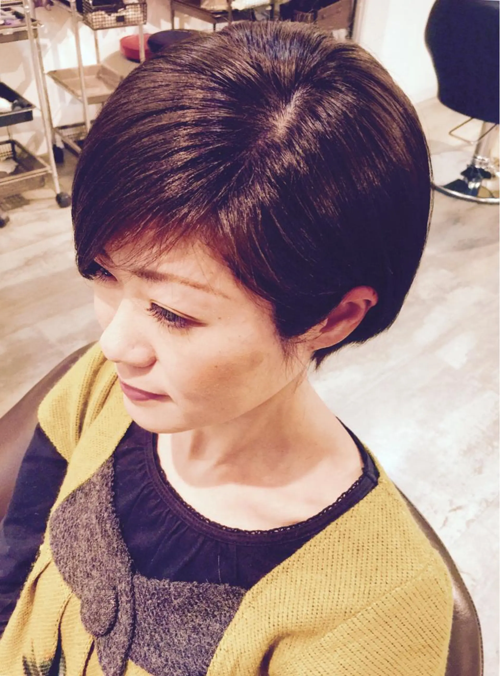 ショート ショートボブ ボブ ショートヘア カノンバイフラミューム所属・ショートは任せて ミヤザキのヘアスタイル