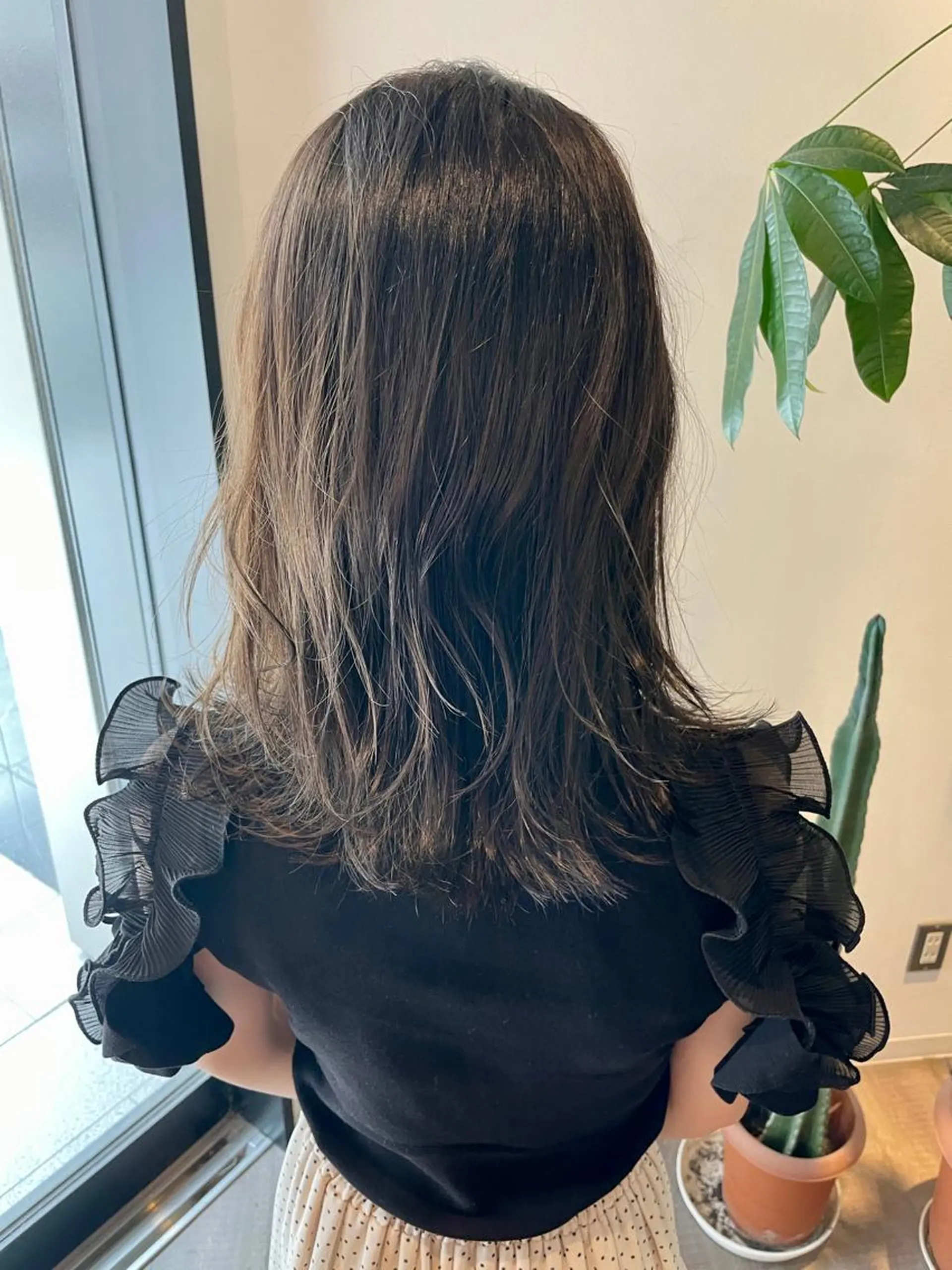 セミロング カット パーマ 福永速人 /メンズパーマのヘアスタイル