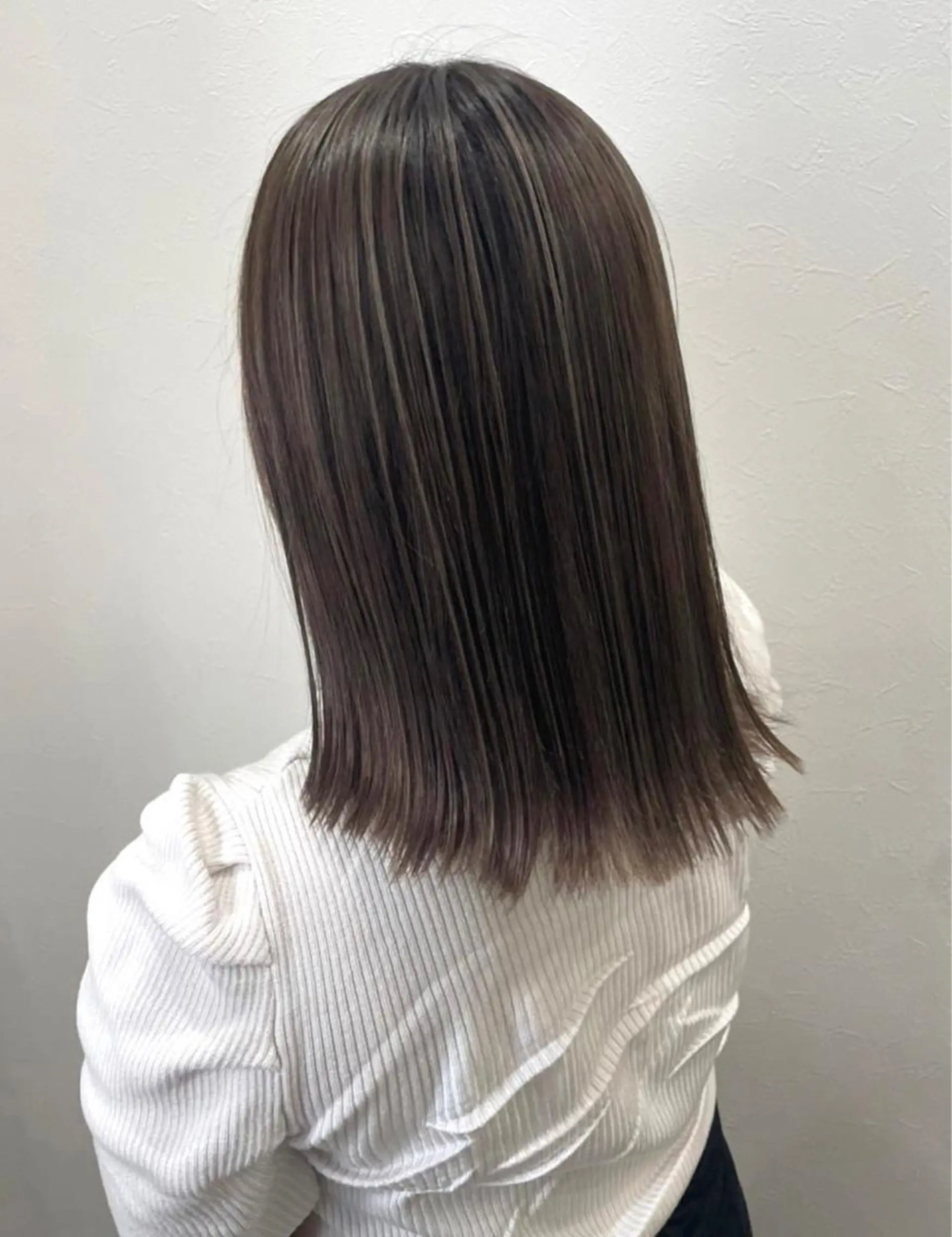 ミディアム カラー ハイライトカラー ハイライト monolith所属・石山涼太 【monolith】のヘアスタイル