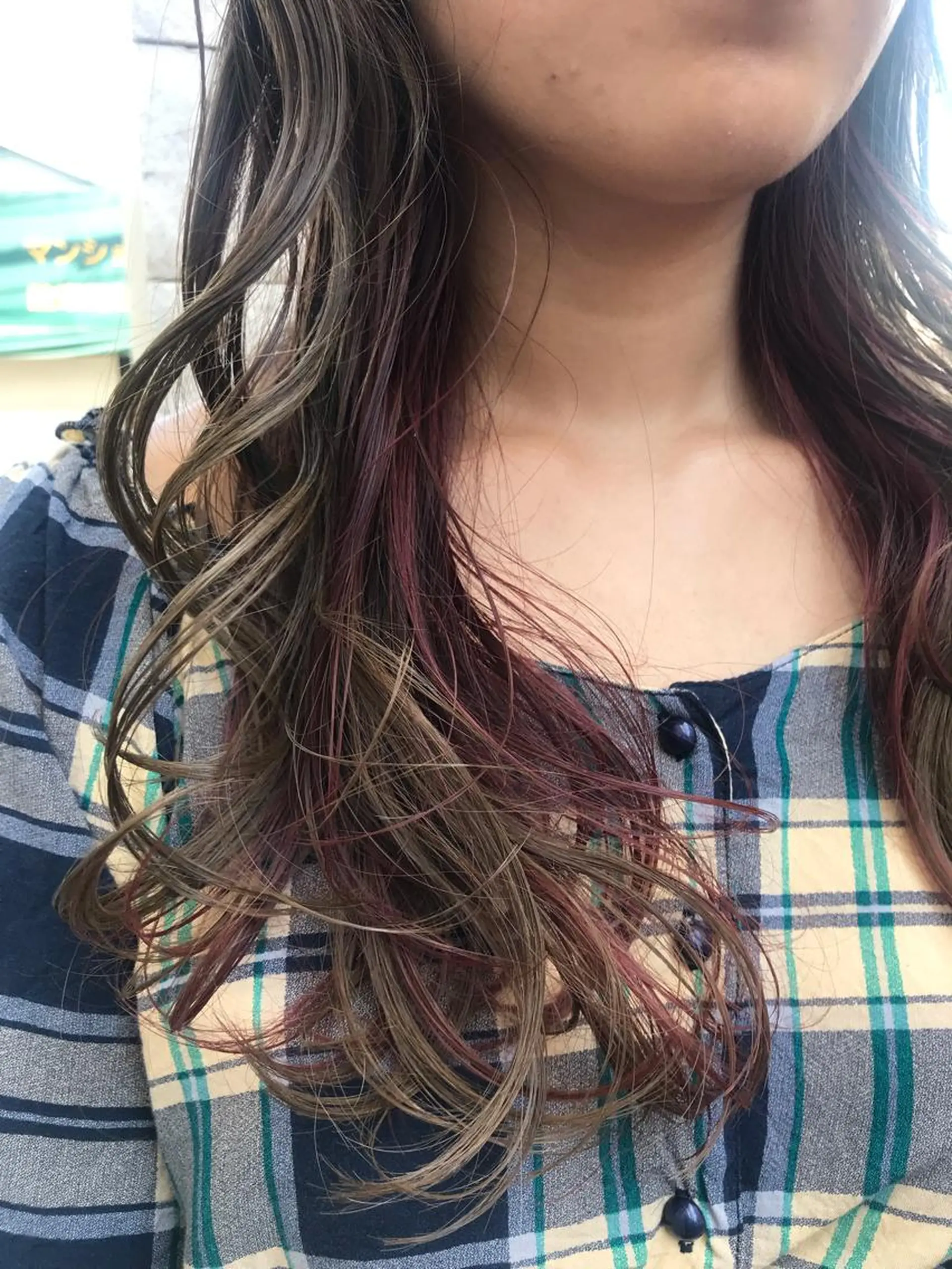 ロング カラー yah iroのヘアスタイル