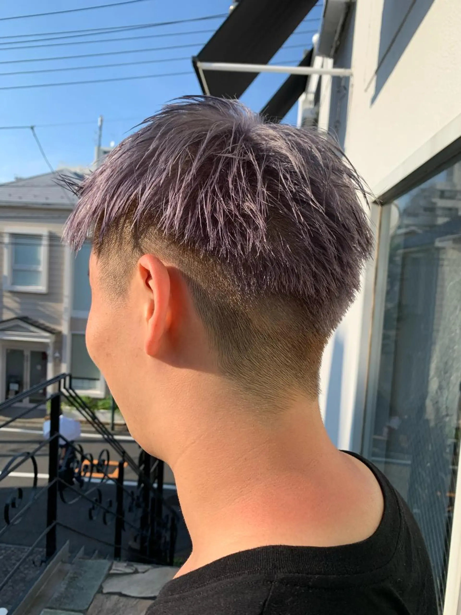 カラー メンズ 平 ちひろのヘアスタイル