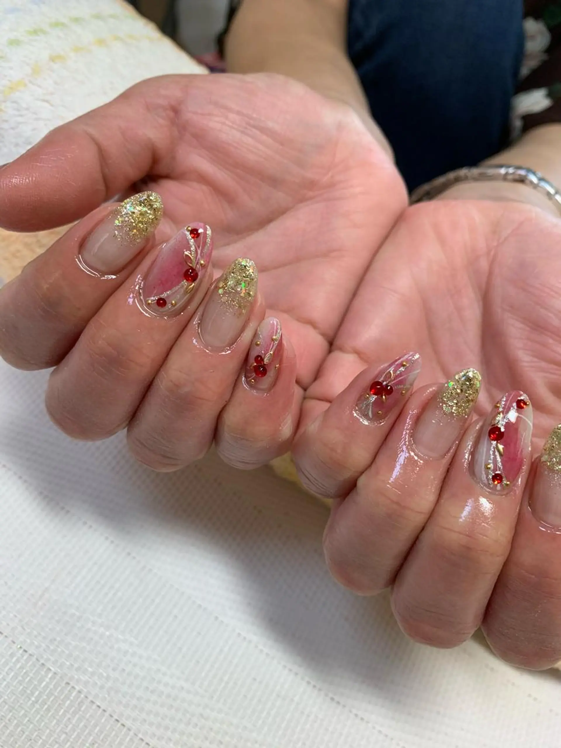 ネイル rukianail 新里のネイルデザイン