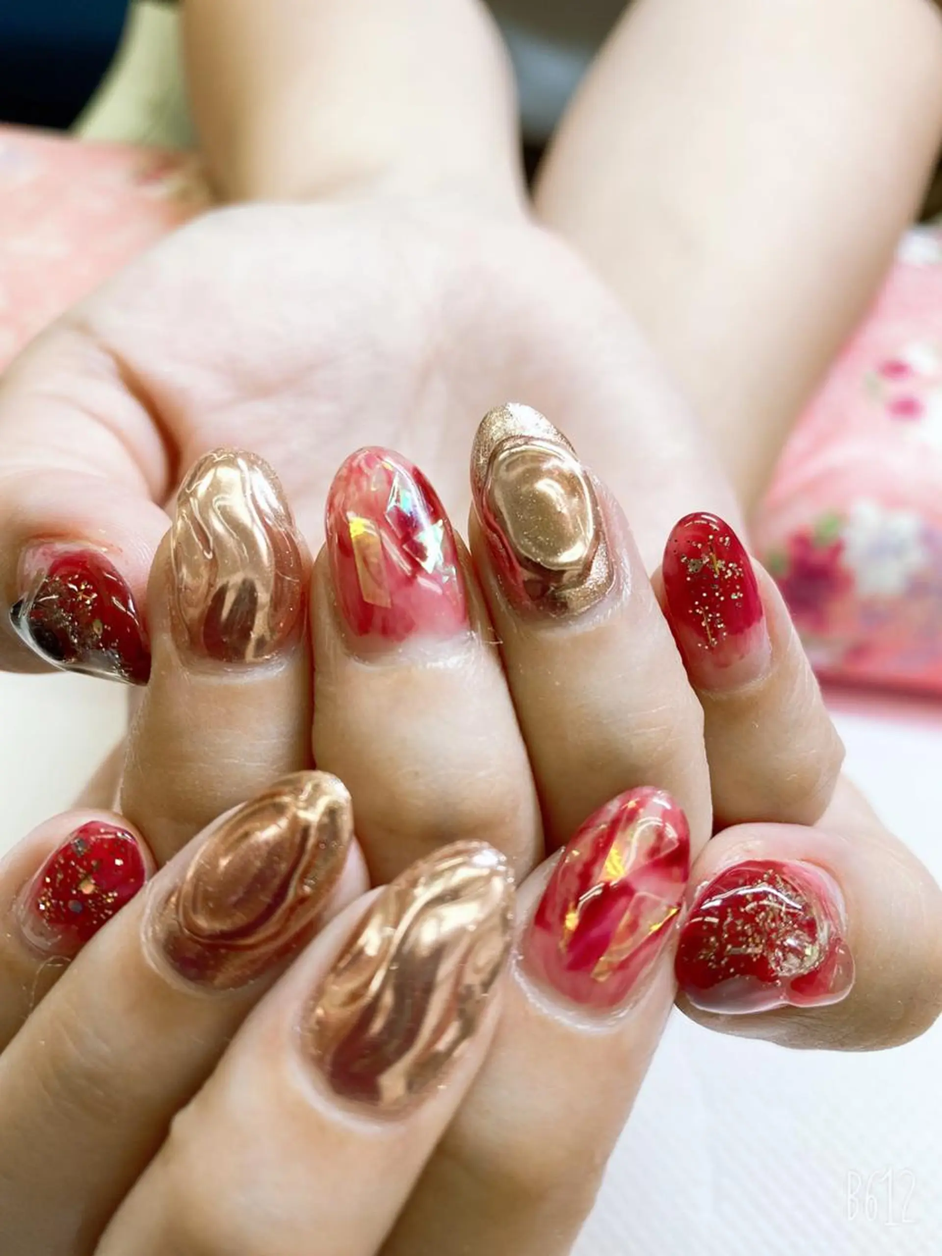 ネイル ニュアンスネイル 🦋ネイルサロン ブラン🌈ゆりのネイルデザイン