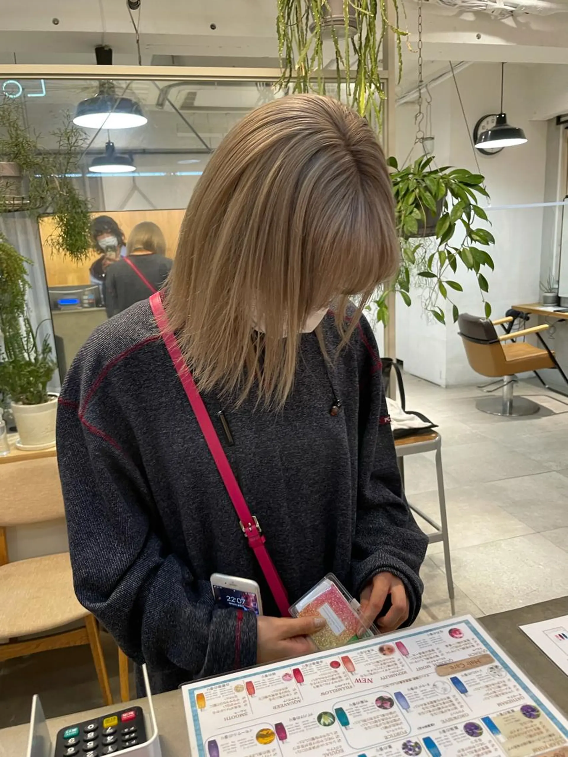 ミディアム 小顔レイヤー×コンパ クトボブ/林隆平のヘアスタイル