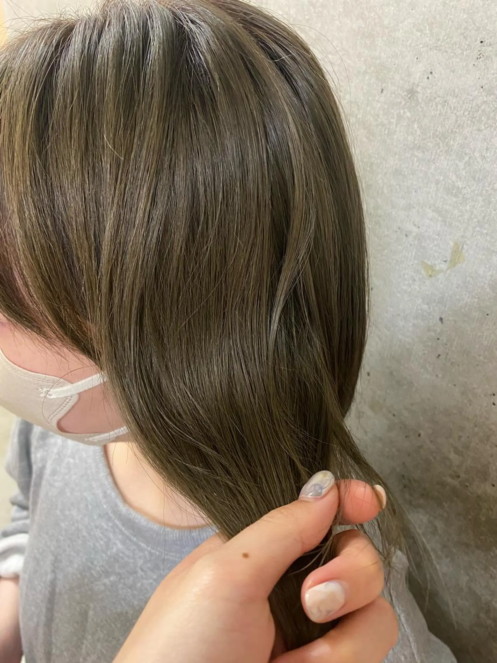 ミディアム ショートヘアとカラー の専門家/もりしーのヘアスタイル