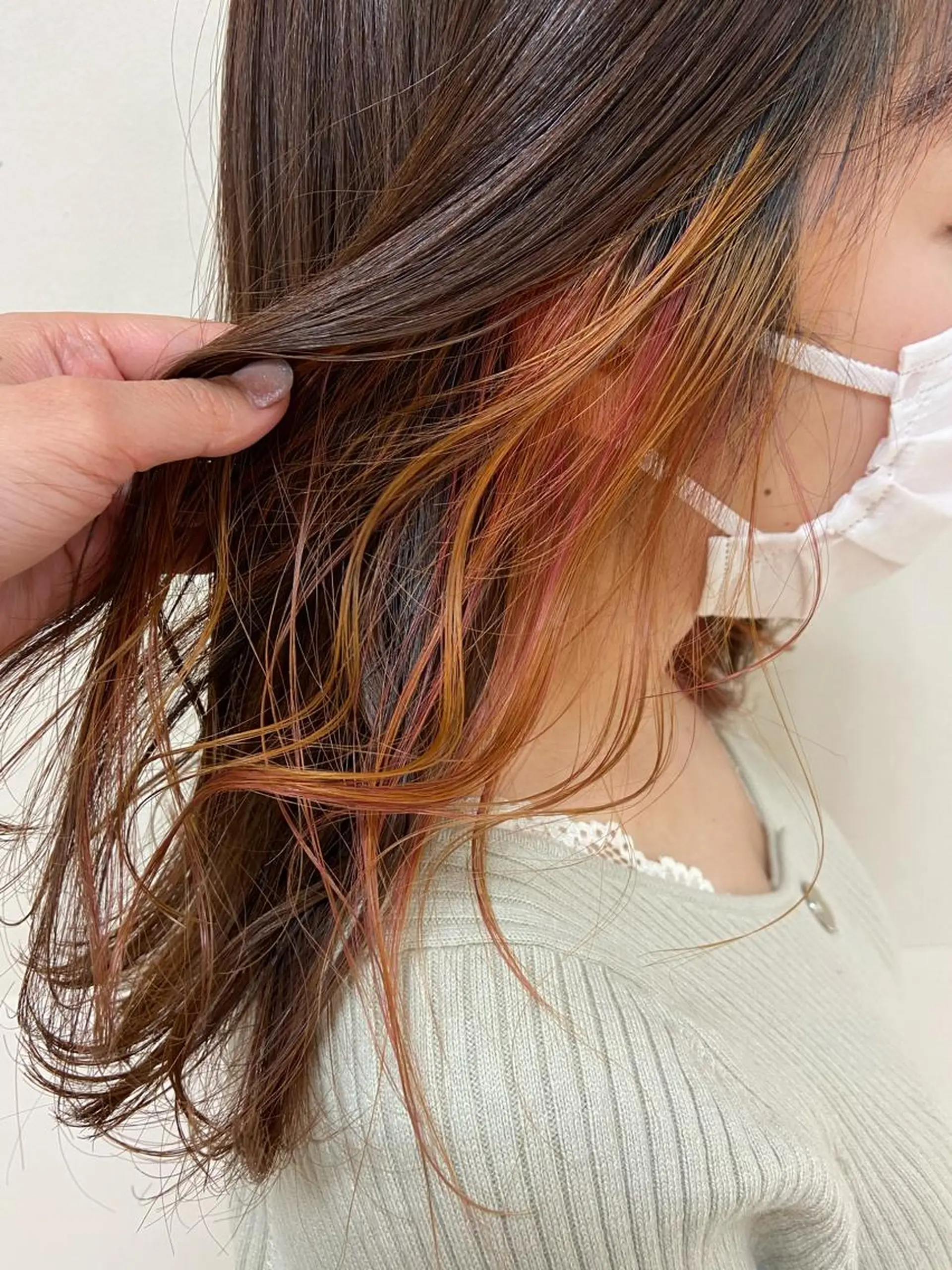 セミロング カラー 【カラーリスト】 Likka.のヘアスタイル