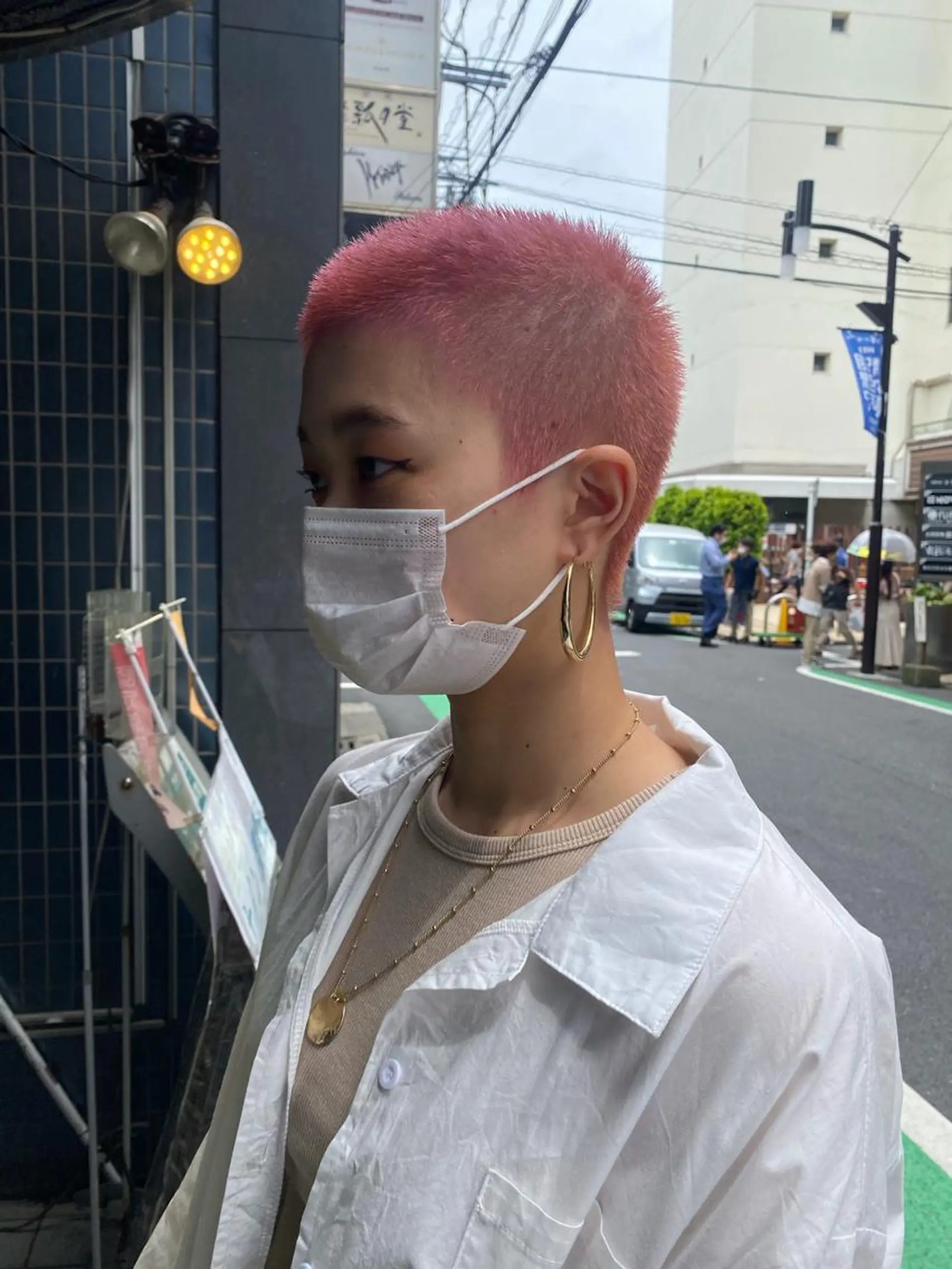 セミロング カラー パーマ ヘアアレンジ メンズ マツエク・マツパ アイブロウ カット ヘアカラー beauty: beast 中目黒店のヘアスタイル