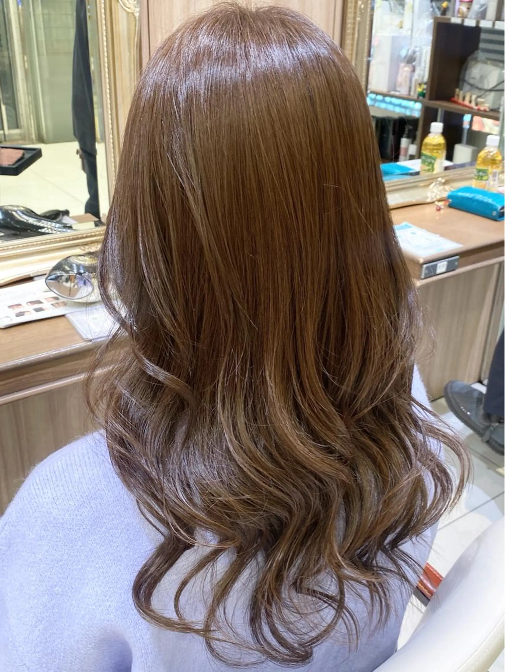 ロング カラー 古川 琴美のヘアスタイル