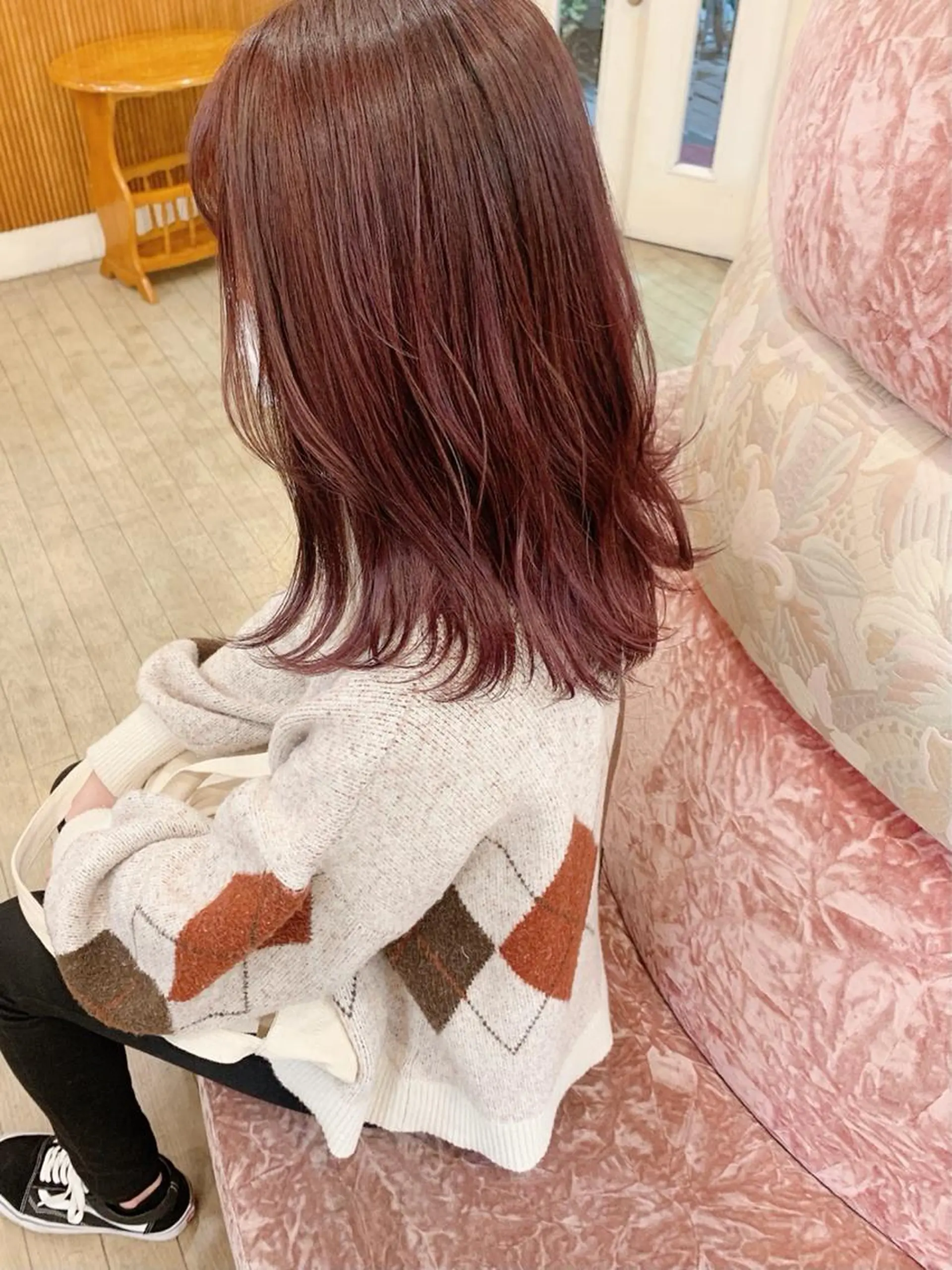 ミディアム カット ヘアカラー 【ボブ/個室サロン】 癒し空間mimuraのヘアスタイル