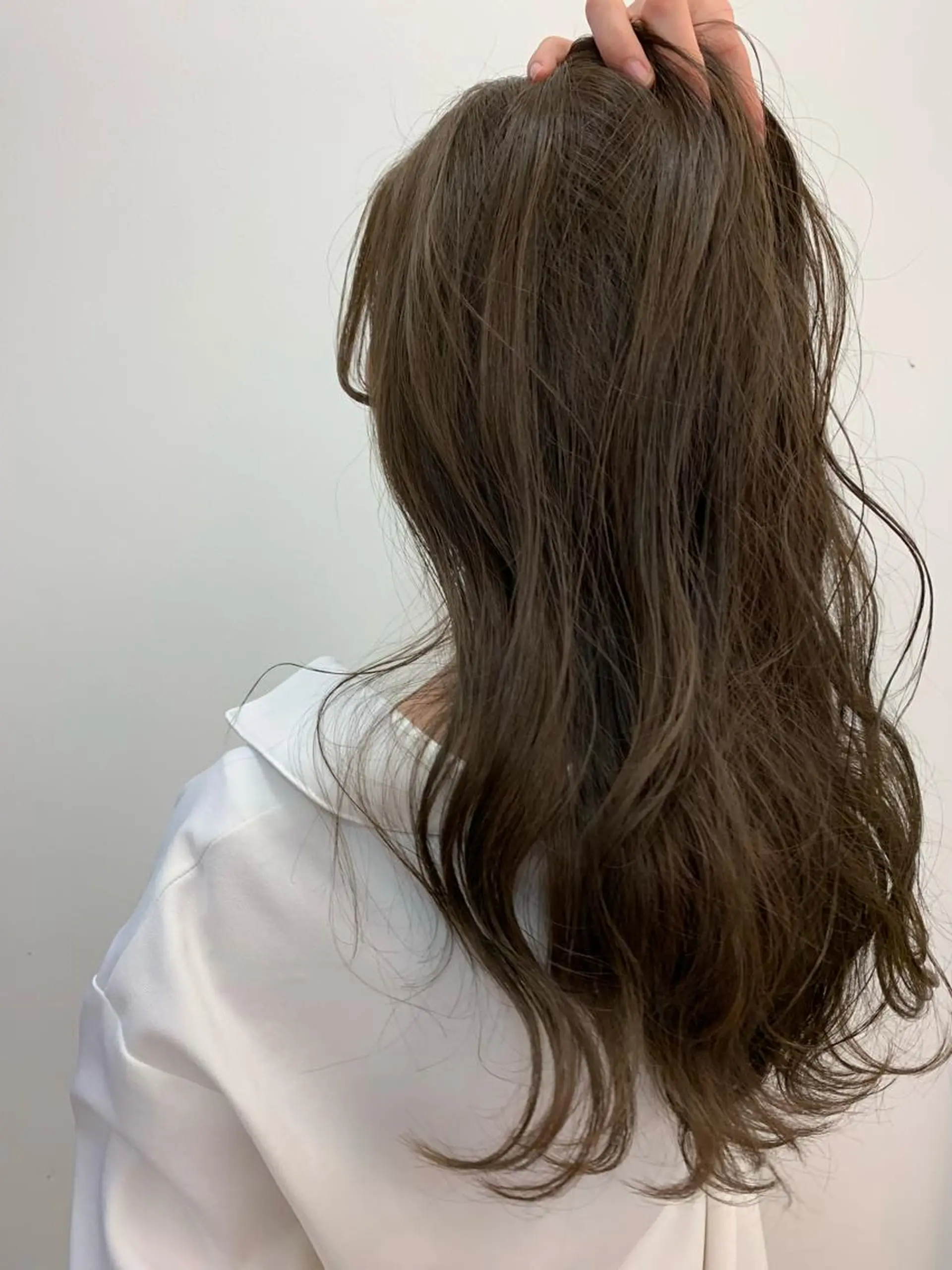 ロング カラー カット トリートメント Queen's  gate昭和所属・藤原 亮太のヘアスタイル