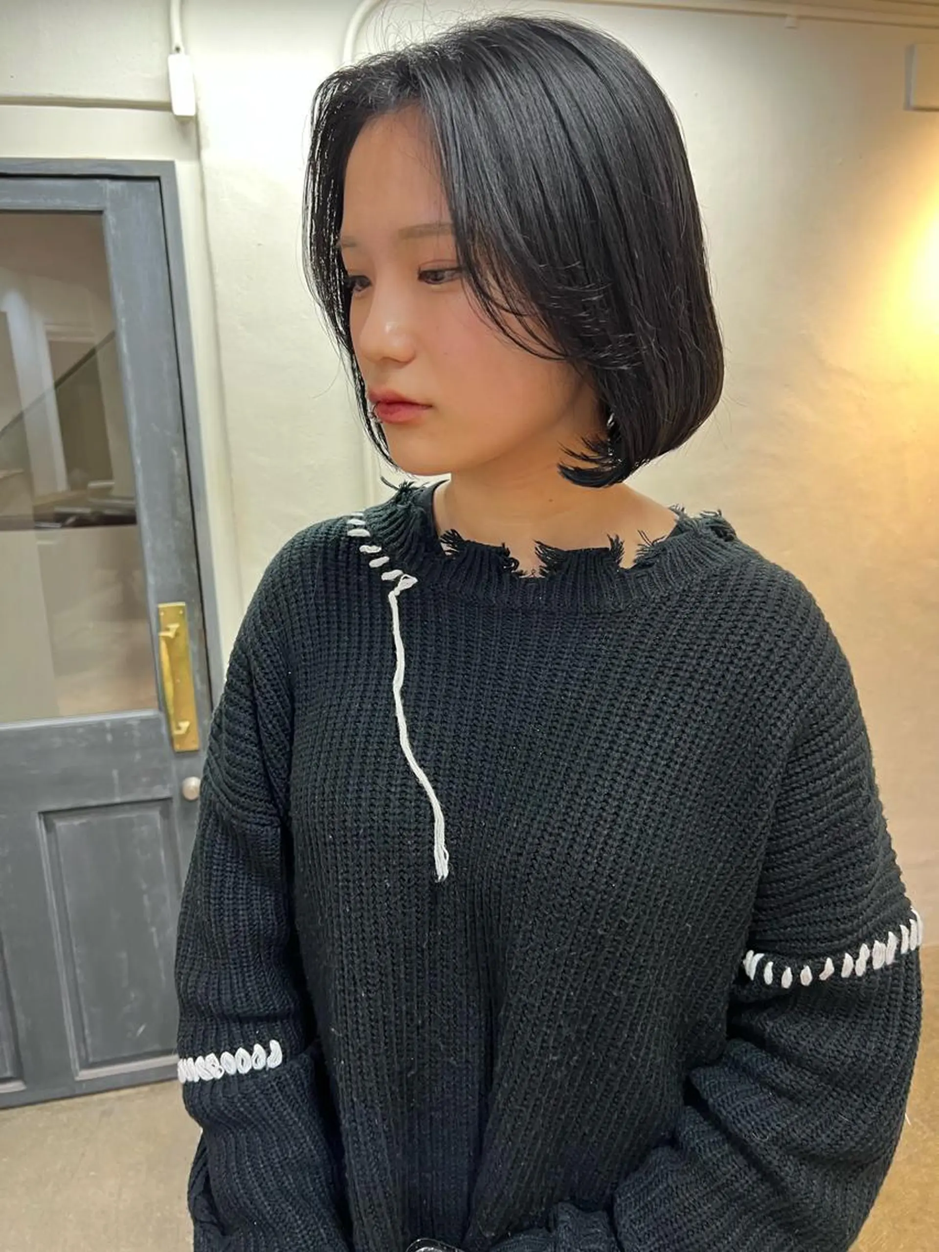 ショート タンバルモリ 東のりか/ハイトーン ブリーチカラー/ボブのヘアスタイル