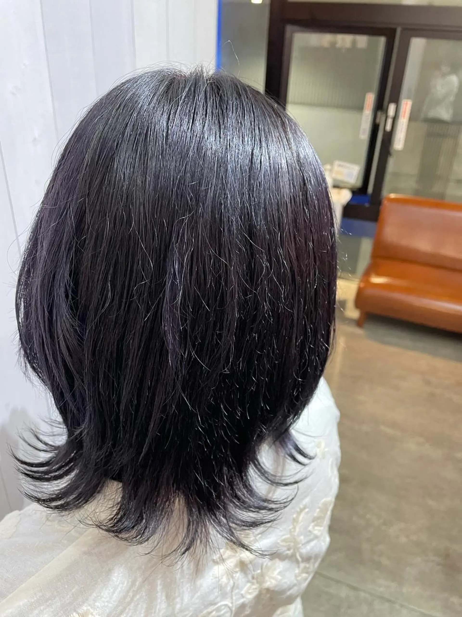 ミディアム LIFE下通 Miyuuのヘアスタイル
