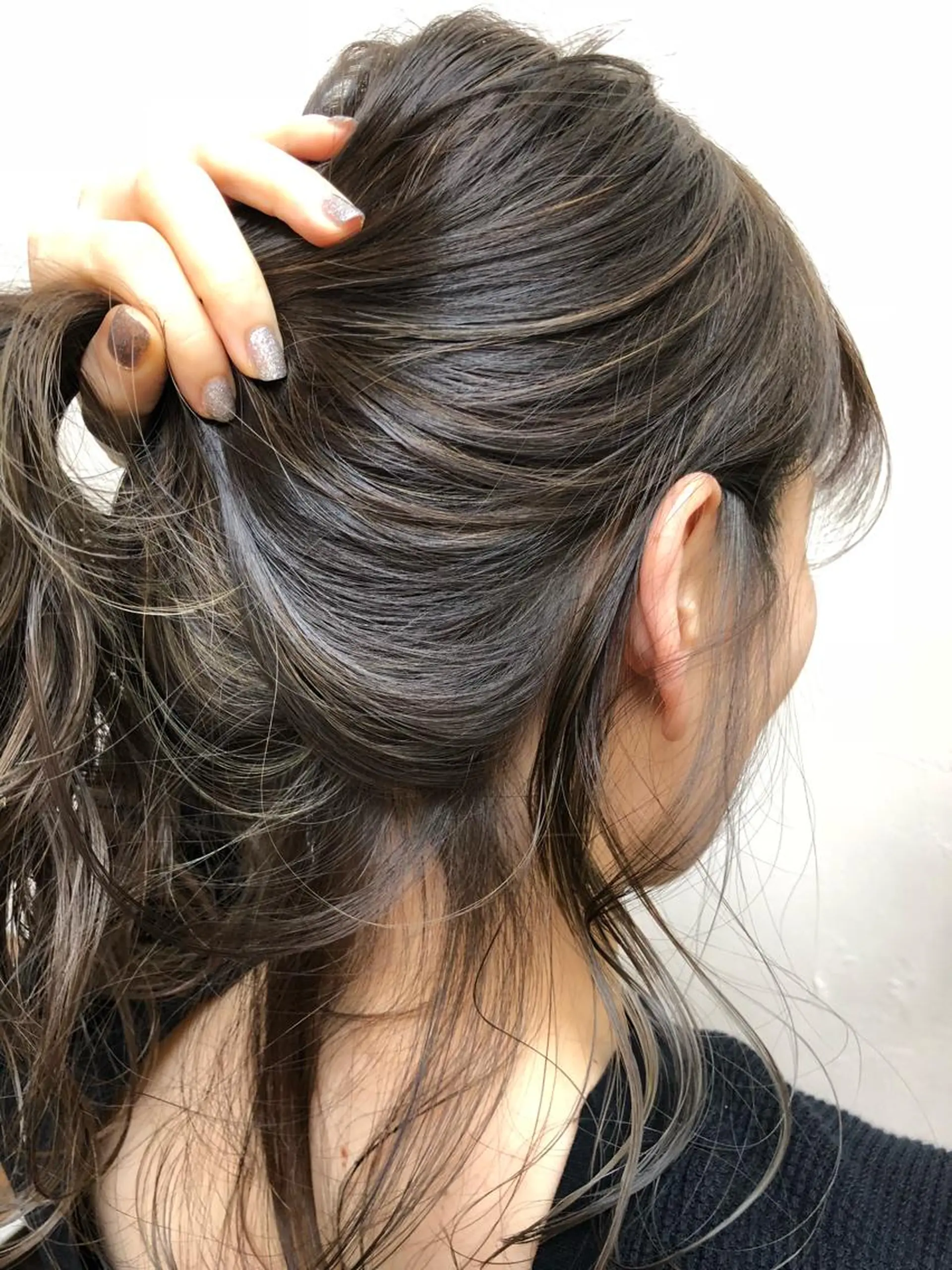 ミディアム カラー アディクシーカラー 透明感カラー ハイライトカラー ハイライト luve heart's And Be  minamisemba所属・脇坂 佳世の眉毛・アイブロウイメージ