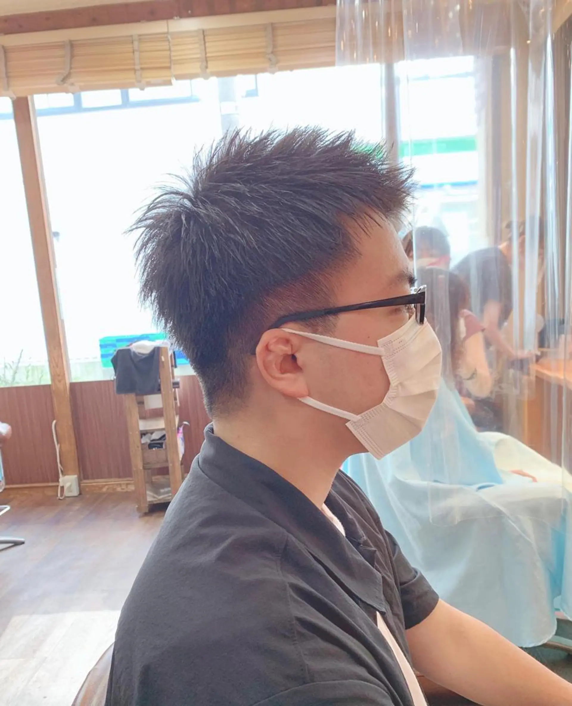 ショート カラー メンズ 学生（メンズ向け） メンズショート ツーブロック 外国人風カラー 学生 🌿ヤマグチ ユウキ🌿のヘアスタイル