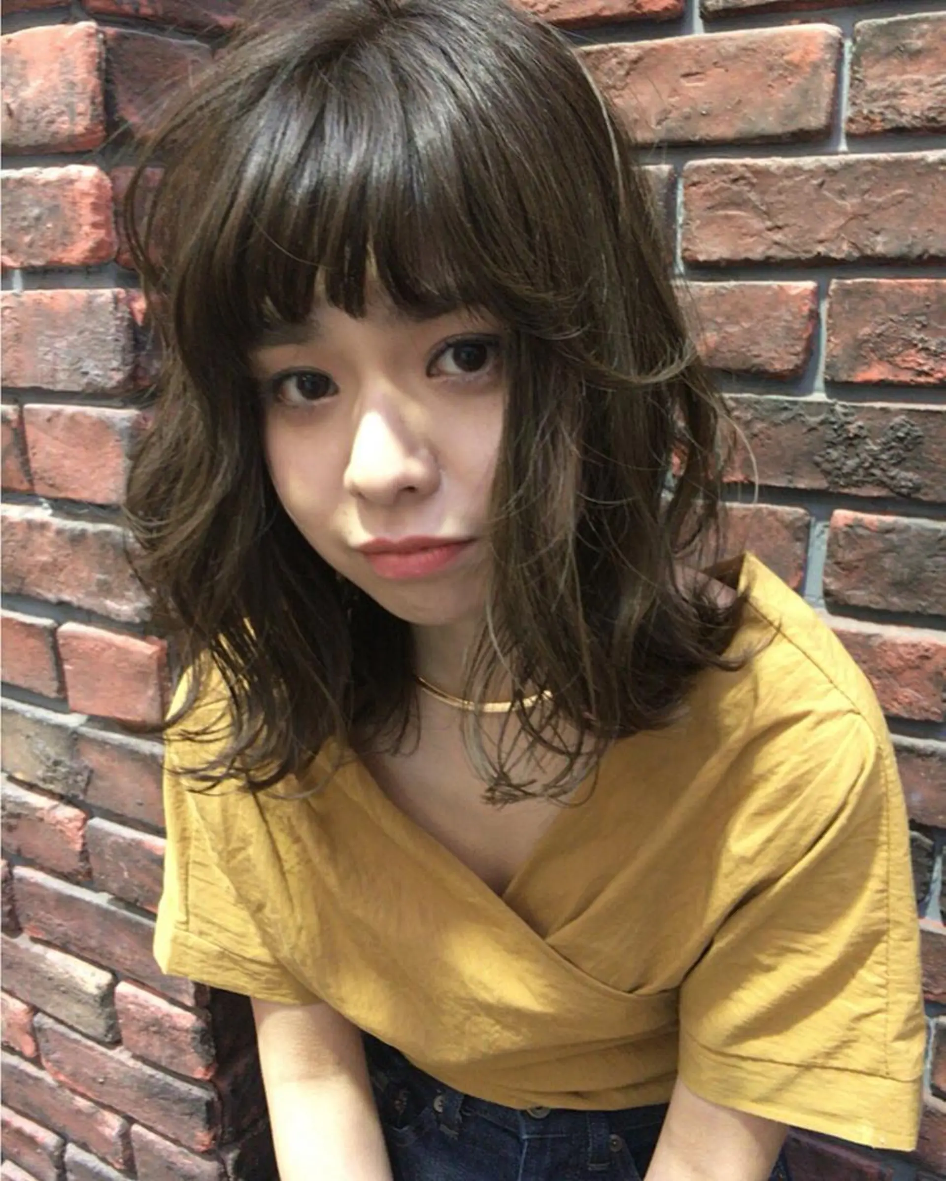 ミディアム nakahara madokaのヘアスタイル