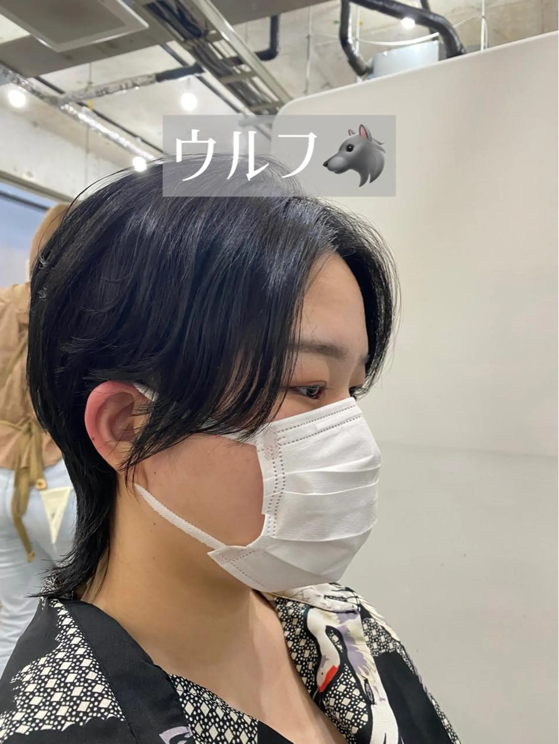 ミディアム ウルフカット DopeLIT モデル募集中のヘアスタイル