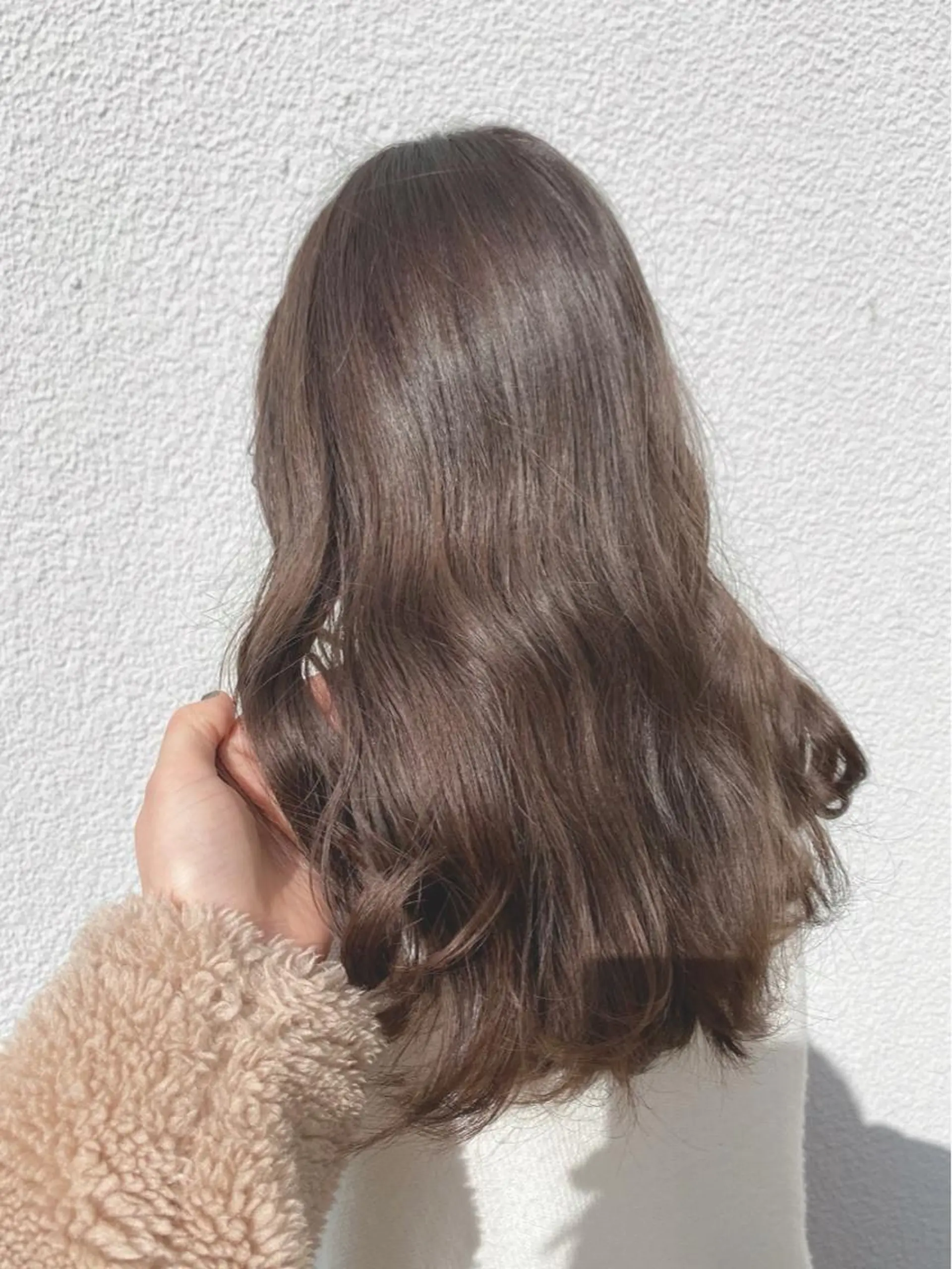 セミロング 髪質改善✨️透明感カ ラー✧*。山下さいみのヘアスタイル