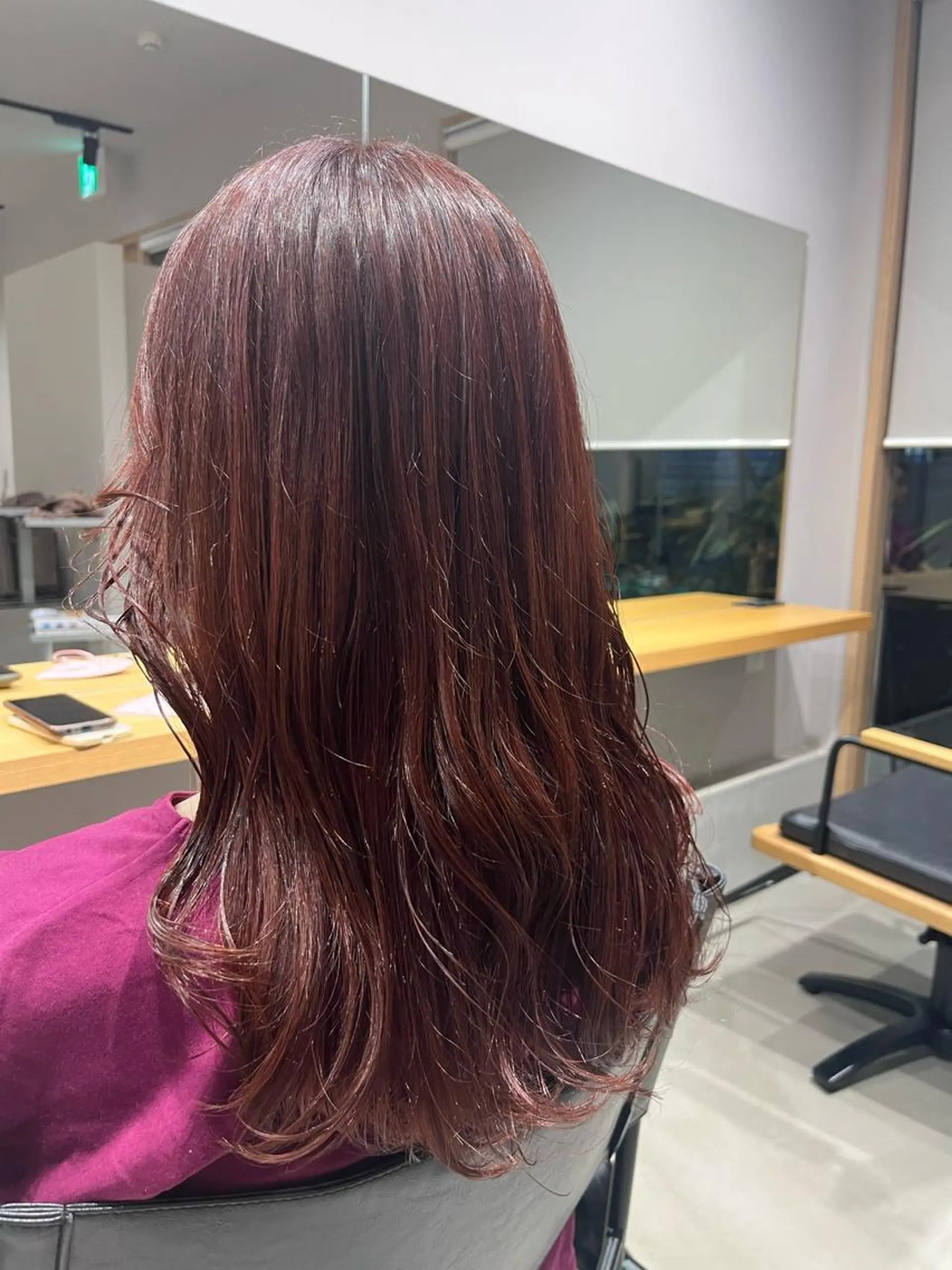 カラー MINX The pass所属・透明感ケアカラー/ レイヤー/ryokaのヘアスタイル