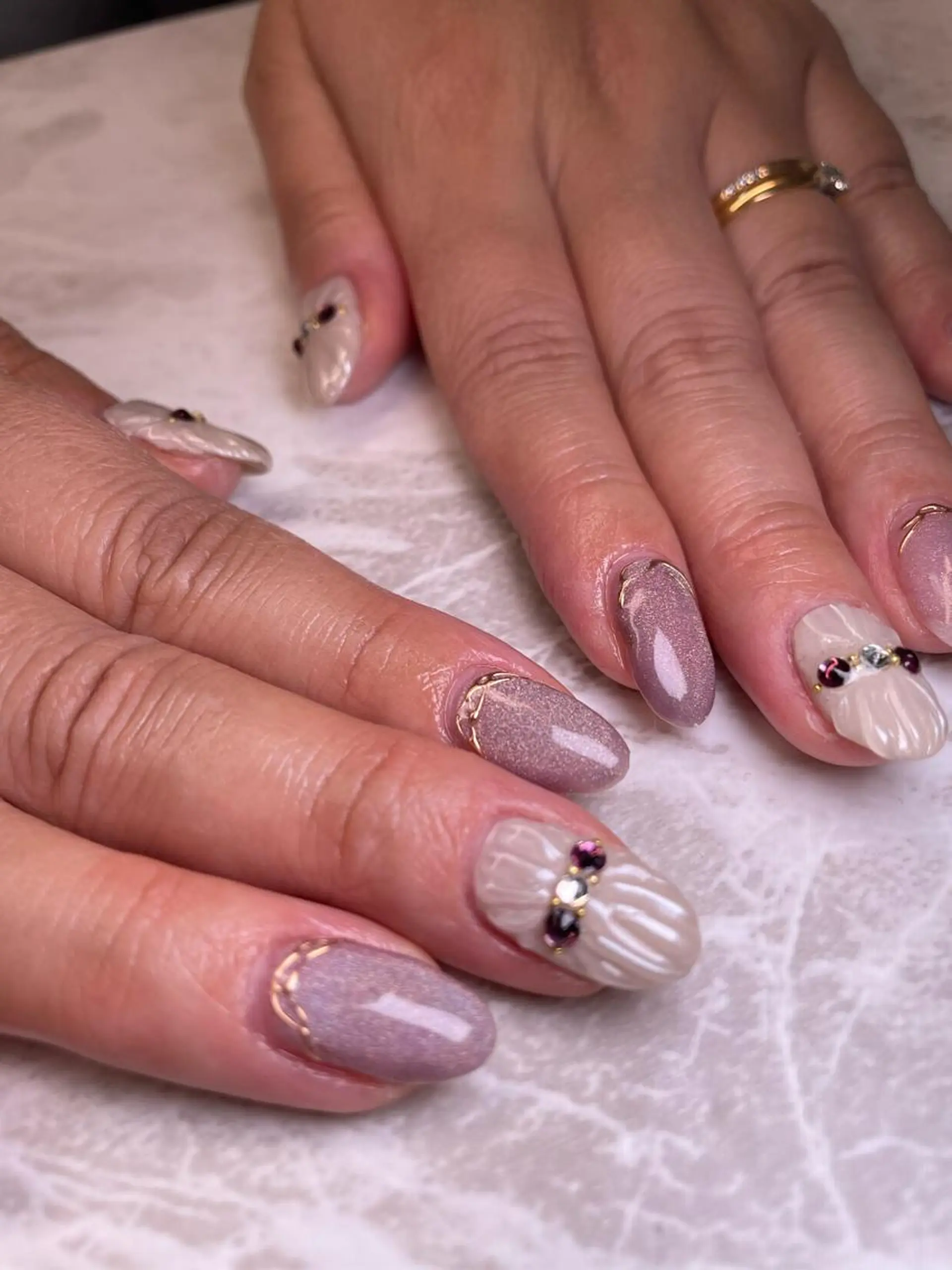 ネイル ハンドネイル YOUTH nails waxing所属・YOUTH natsumiのネイルデザイン