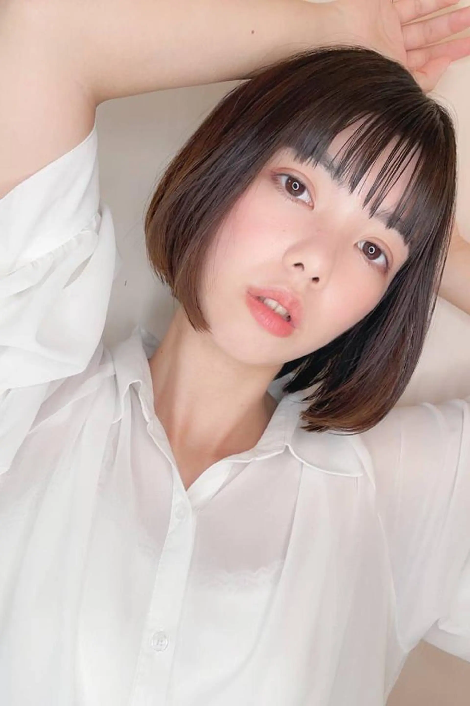 ショート パーマ ヘアアレンジ 縮毛矯正 トリートメント Avalon所属・Hiroshi ヒロシのヘアスタイル