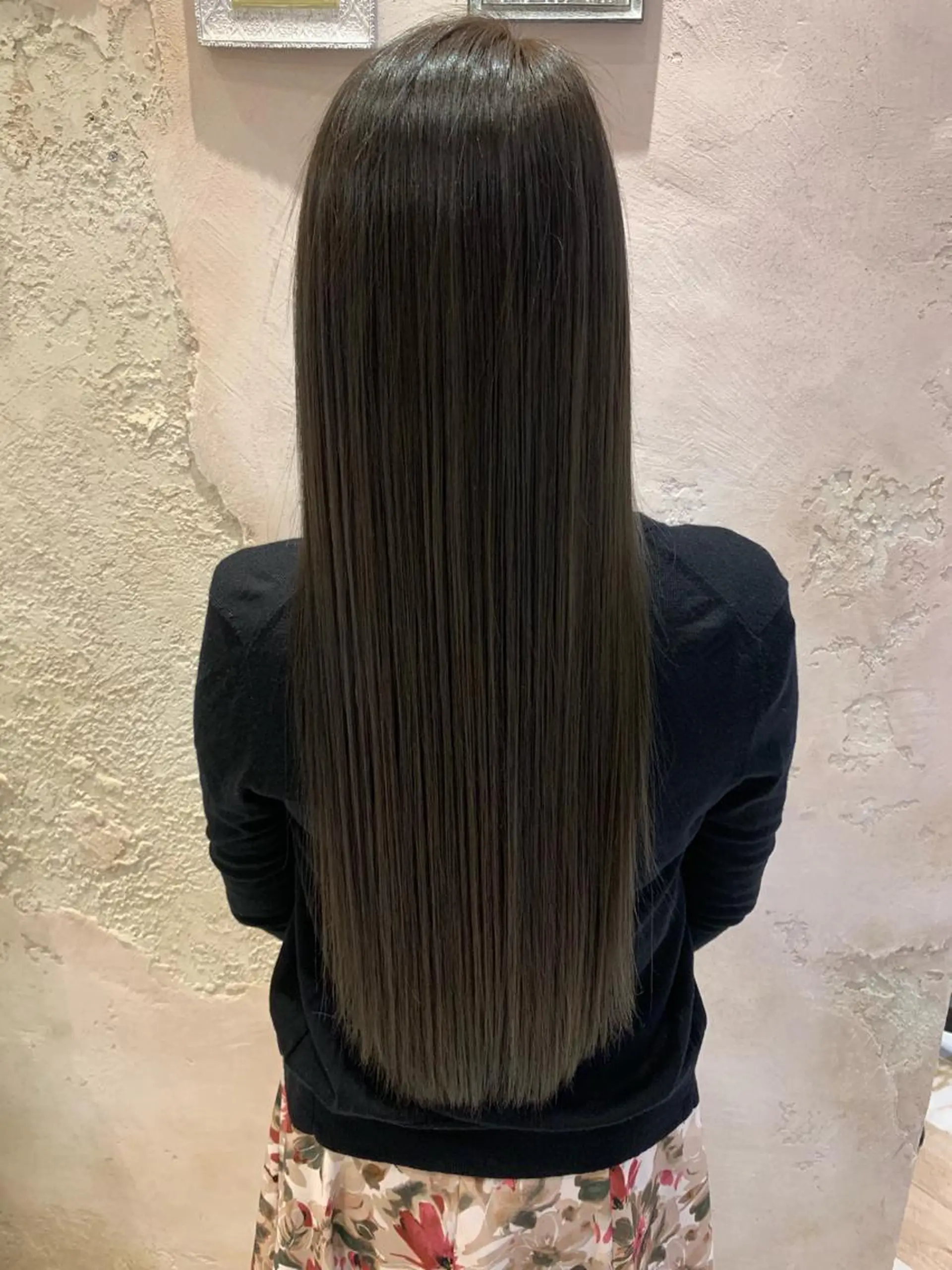 ロング レイヤーカット/ 顔周り 五島巨幹のヘアスタイル