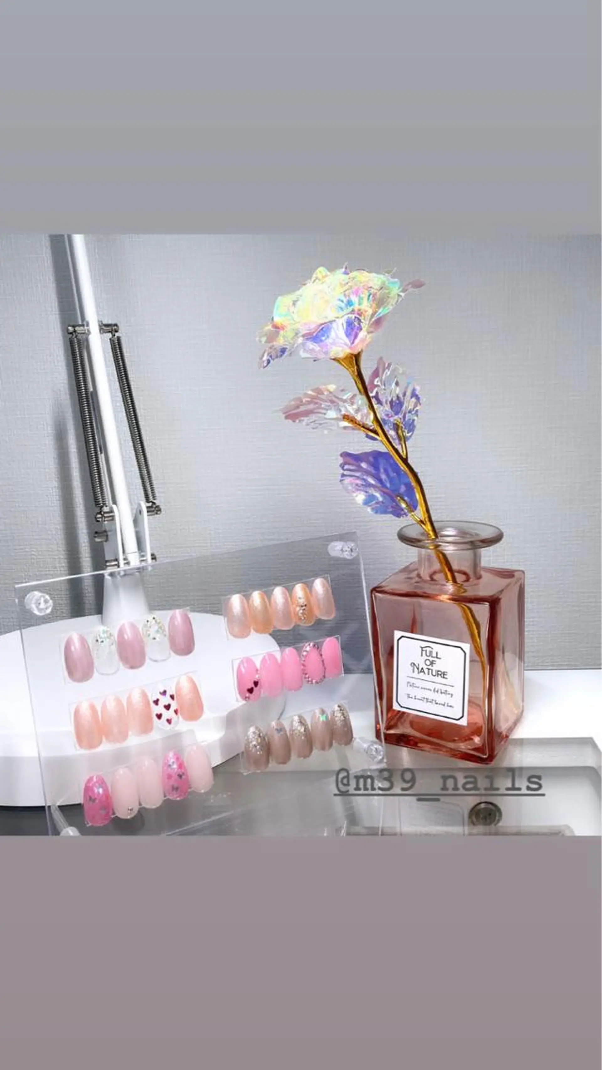 ネイル ハート 韓国ネイル シンプルネイル バレンタイン 39-nails EharaMikuのネイルデザイン