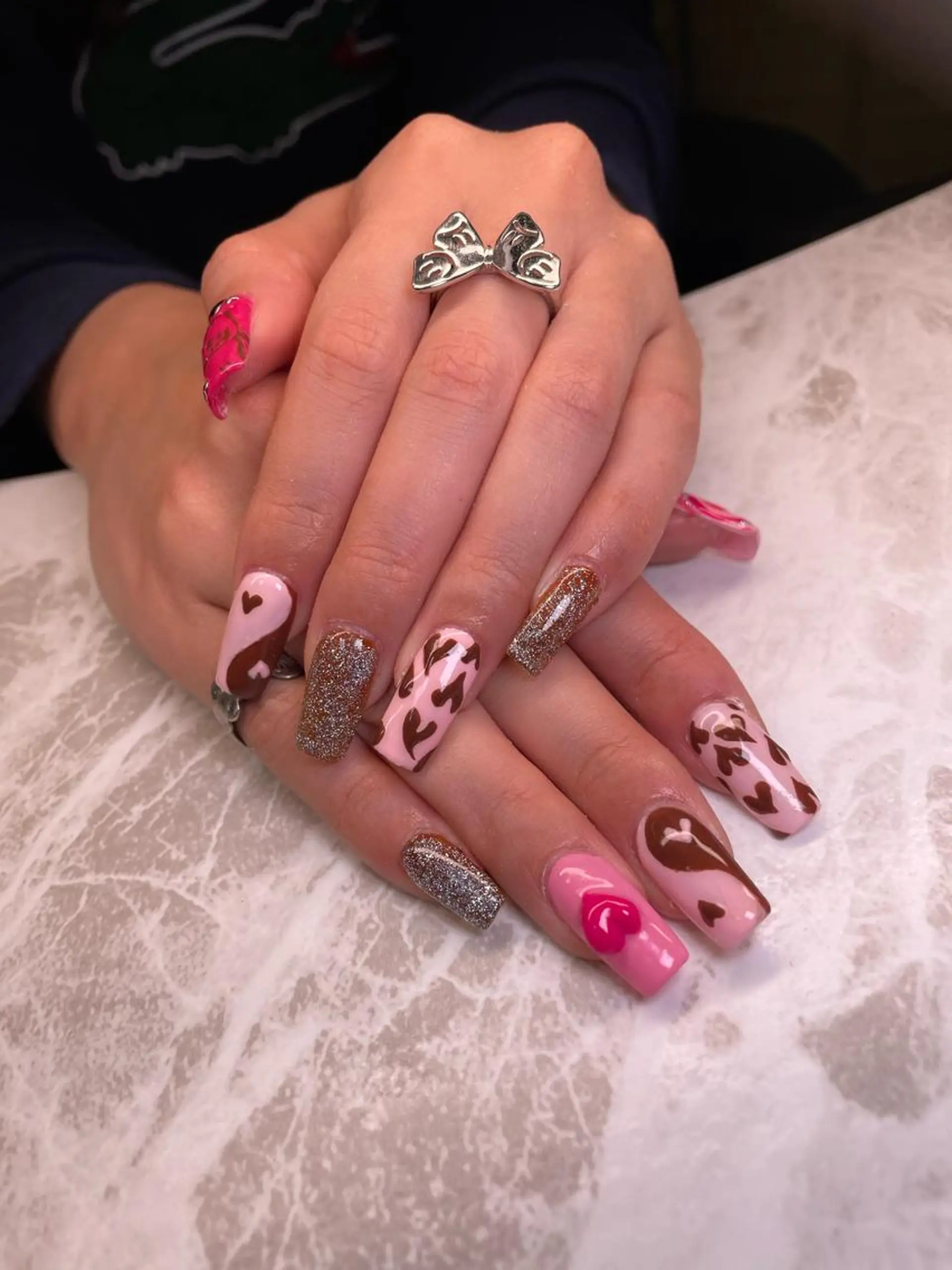 ネイル ハンドネイル YOUTH nails waxing所属・YOUTH natsumiのネイルデザイン