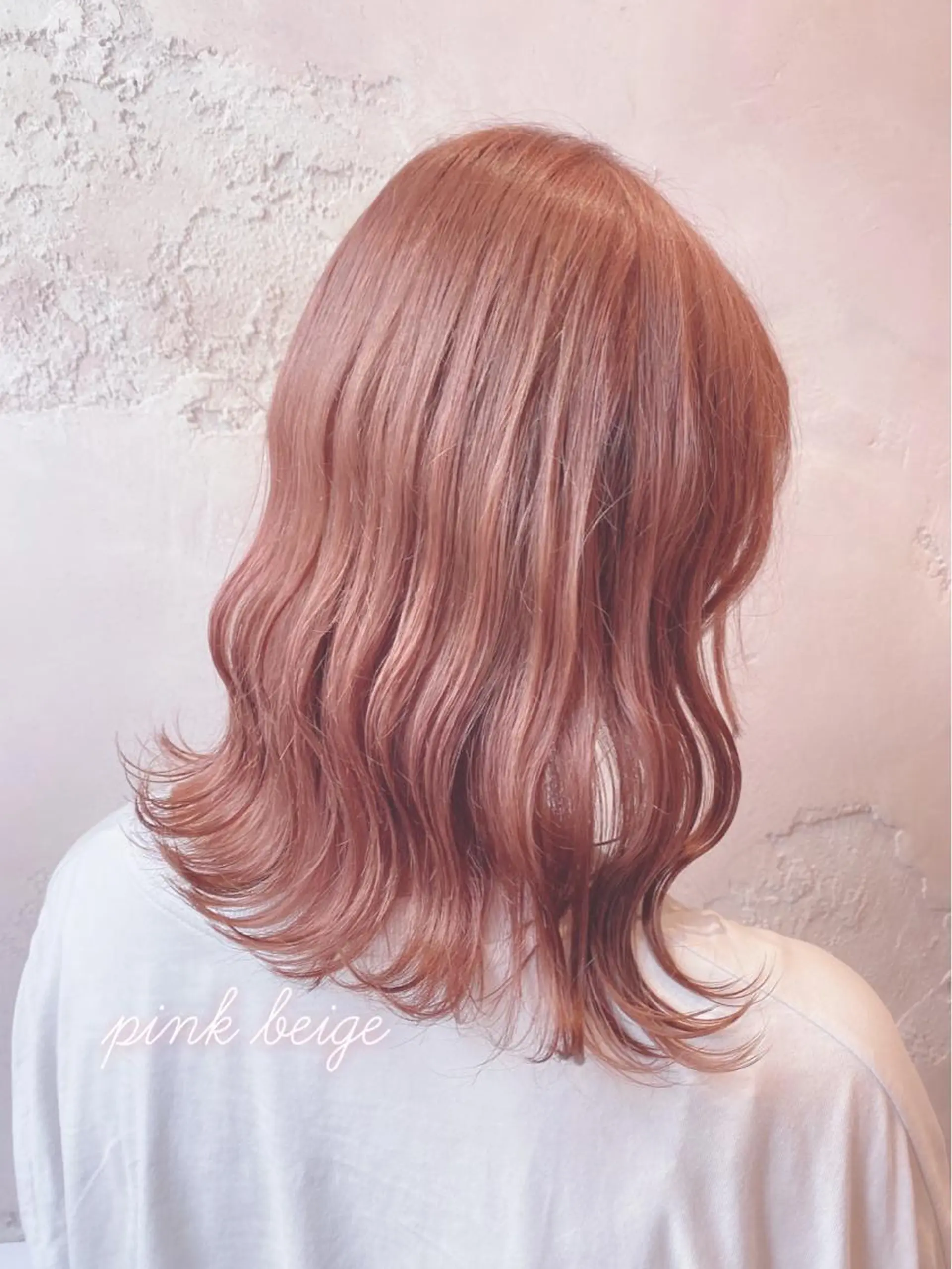 ミディアム Puamelia 名古屋所属・韓国風ヘア✻透明感 カラー✻yukaのヘアスタイル