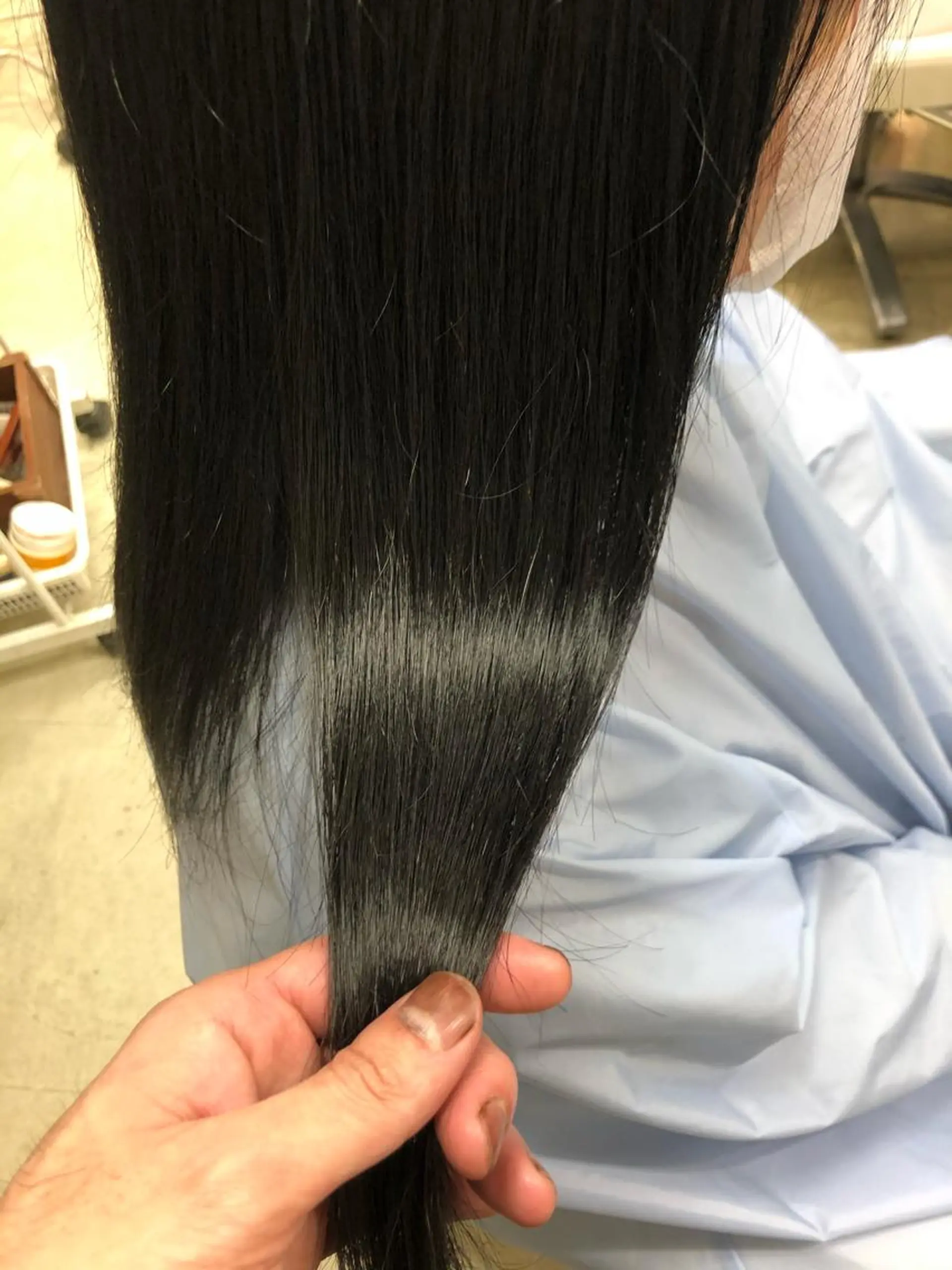 ミディアム カラー カット ヘアカラー 縮毛矯正 le. pidorgeのヘアスタイル