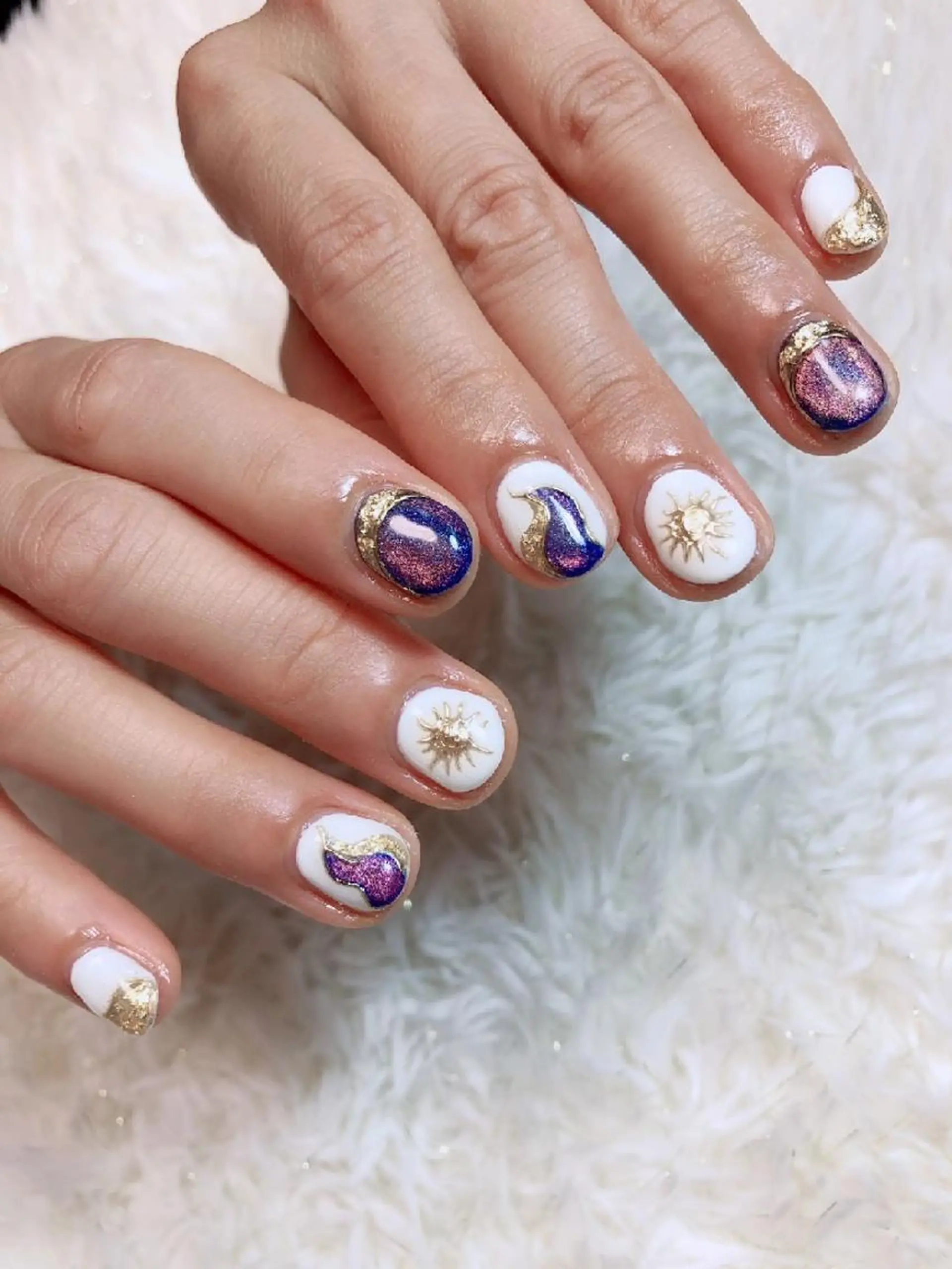 ショート ネイル ☺︎山部 志麻☺︎のネイルデザイン