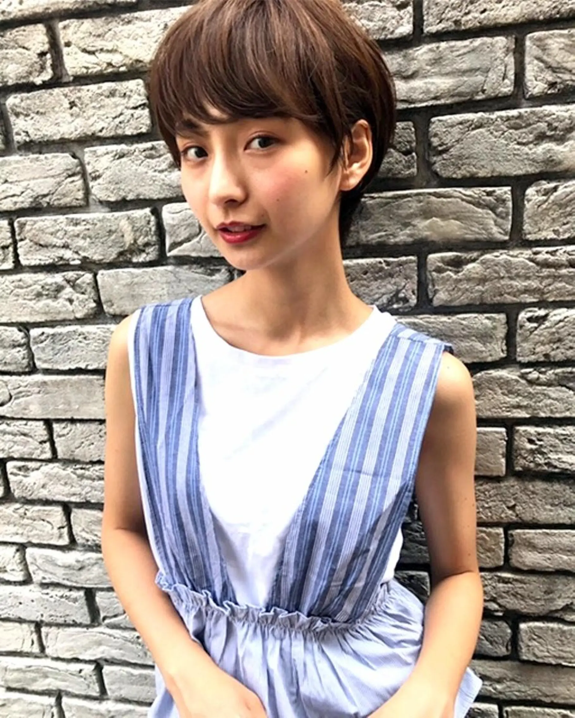 ショート 羽田 ひろむのヘアスタイル